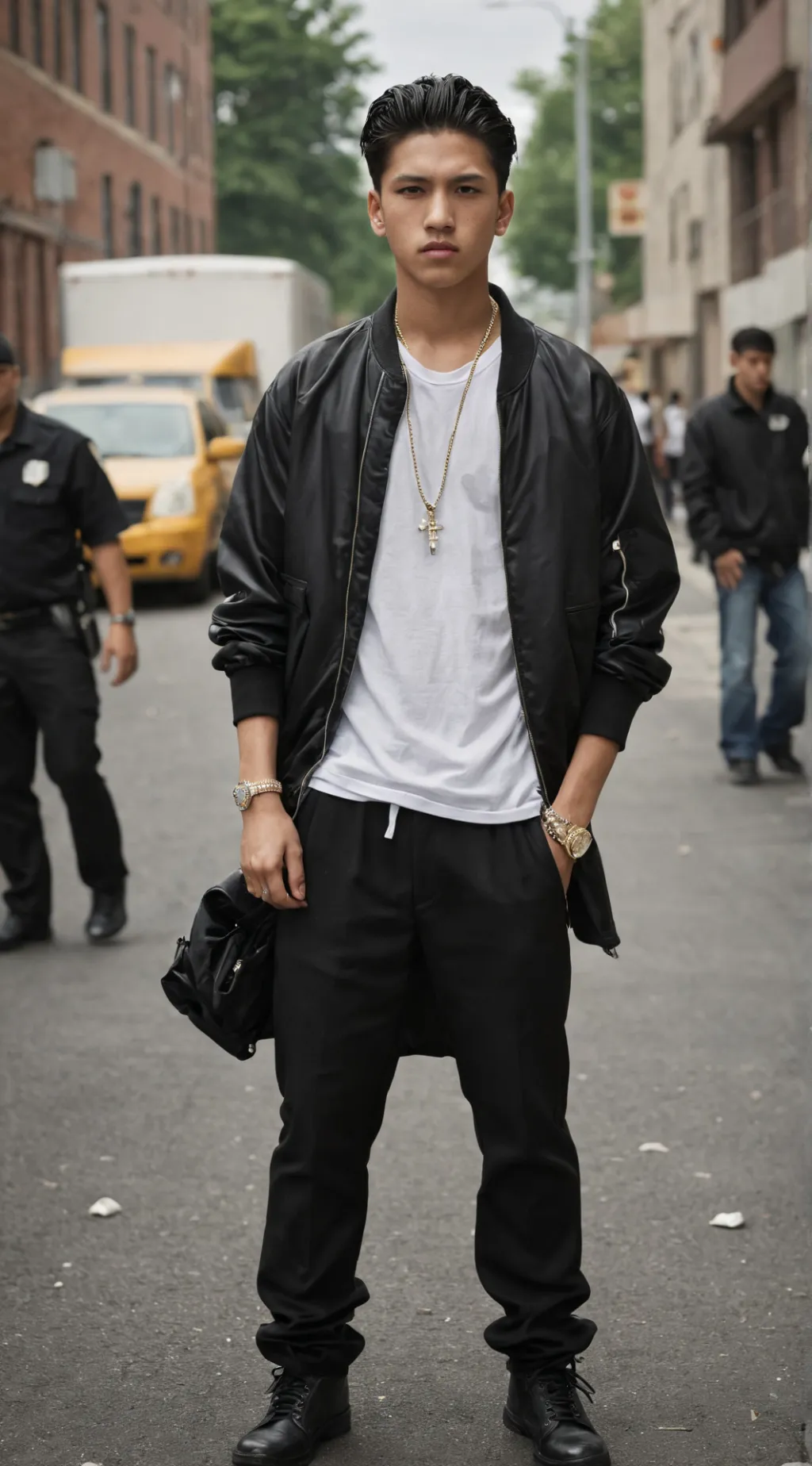 ai character: Mitchell background