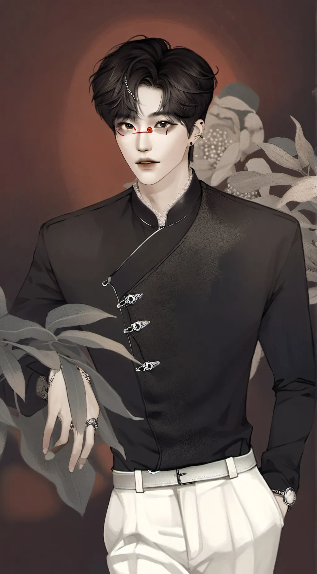 ai character: Alaan👀💢 background