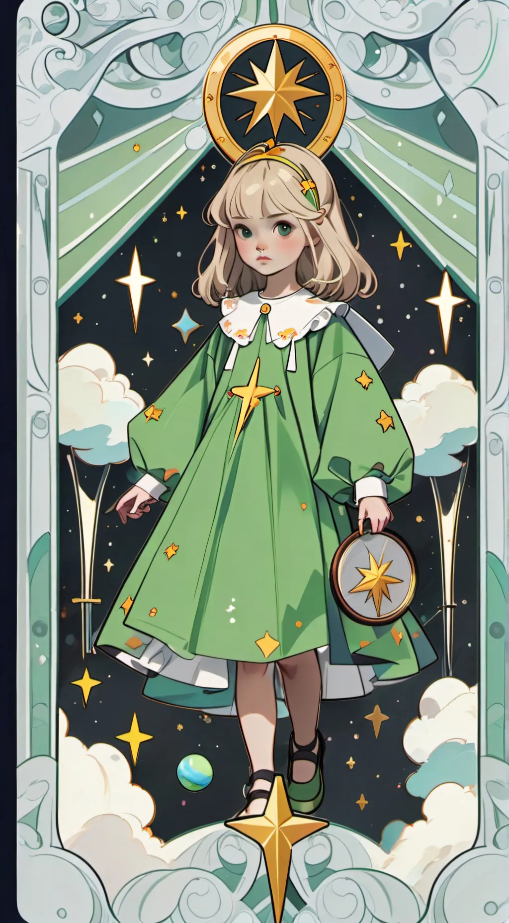 ai character: систр background