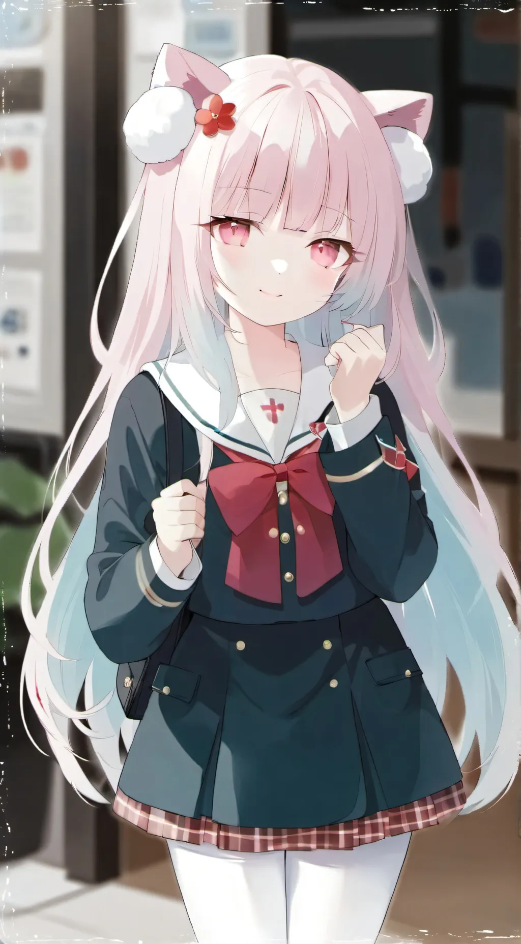 ai character: Amika Mikahara  background