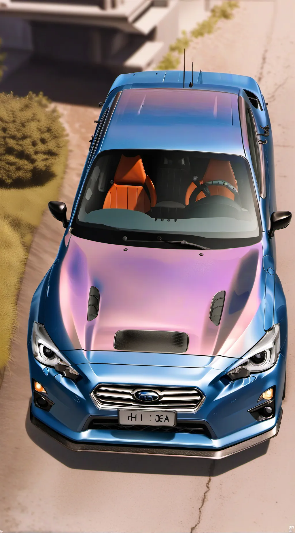 ai character: субару background