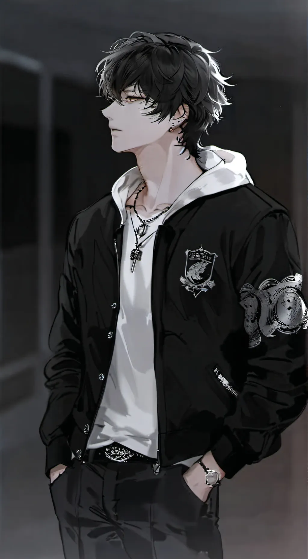 ai character: Chirs  background