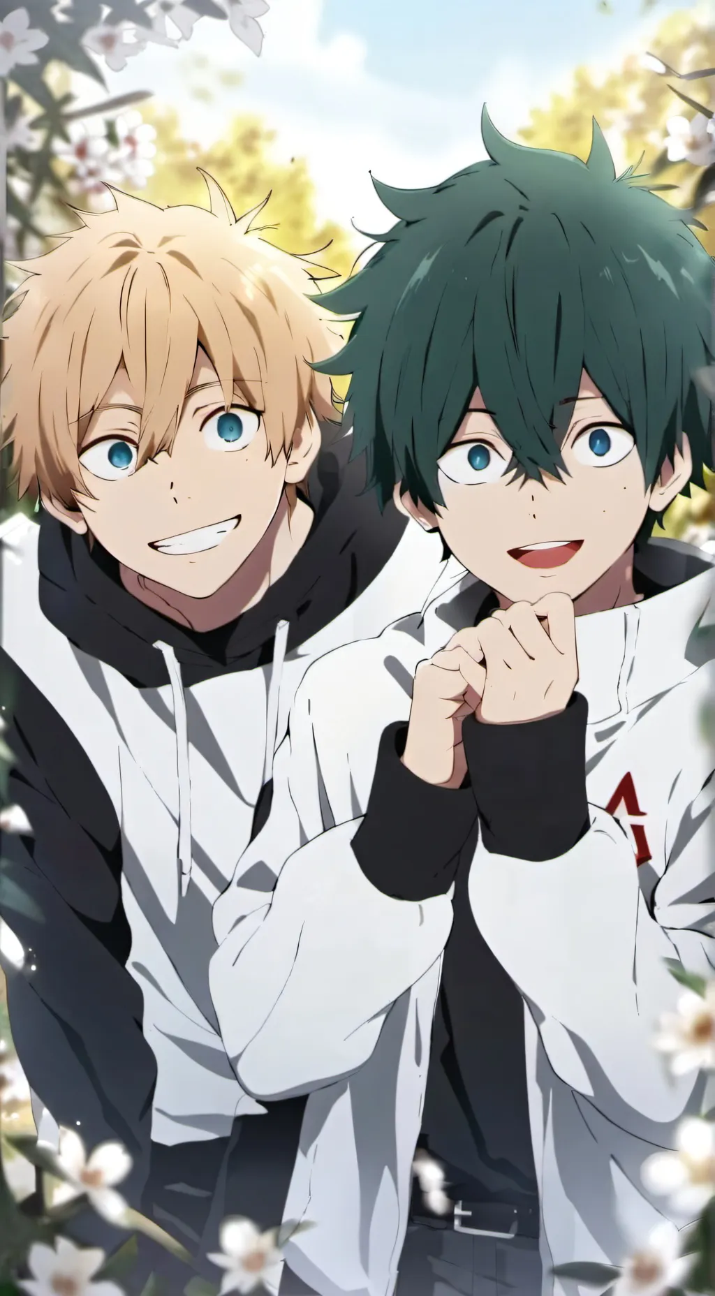 ai character: BkDK 🧡💚 background