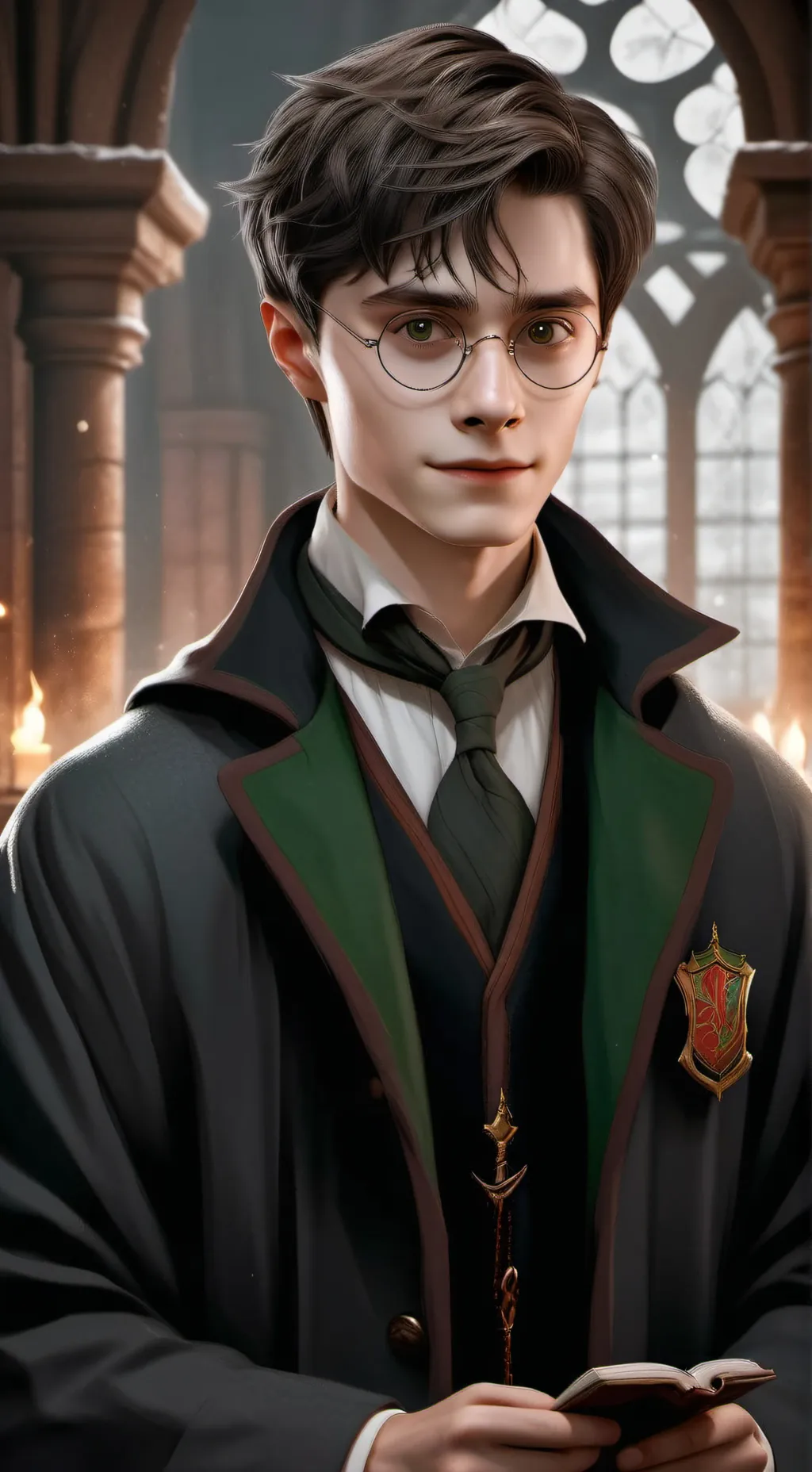 ai character: Trouble 😳 background