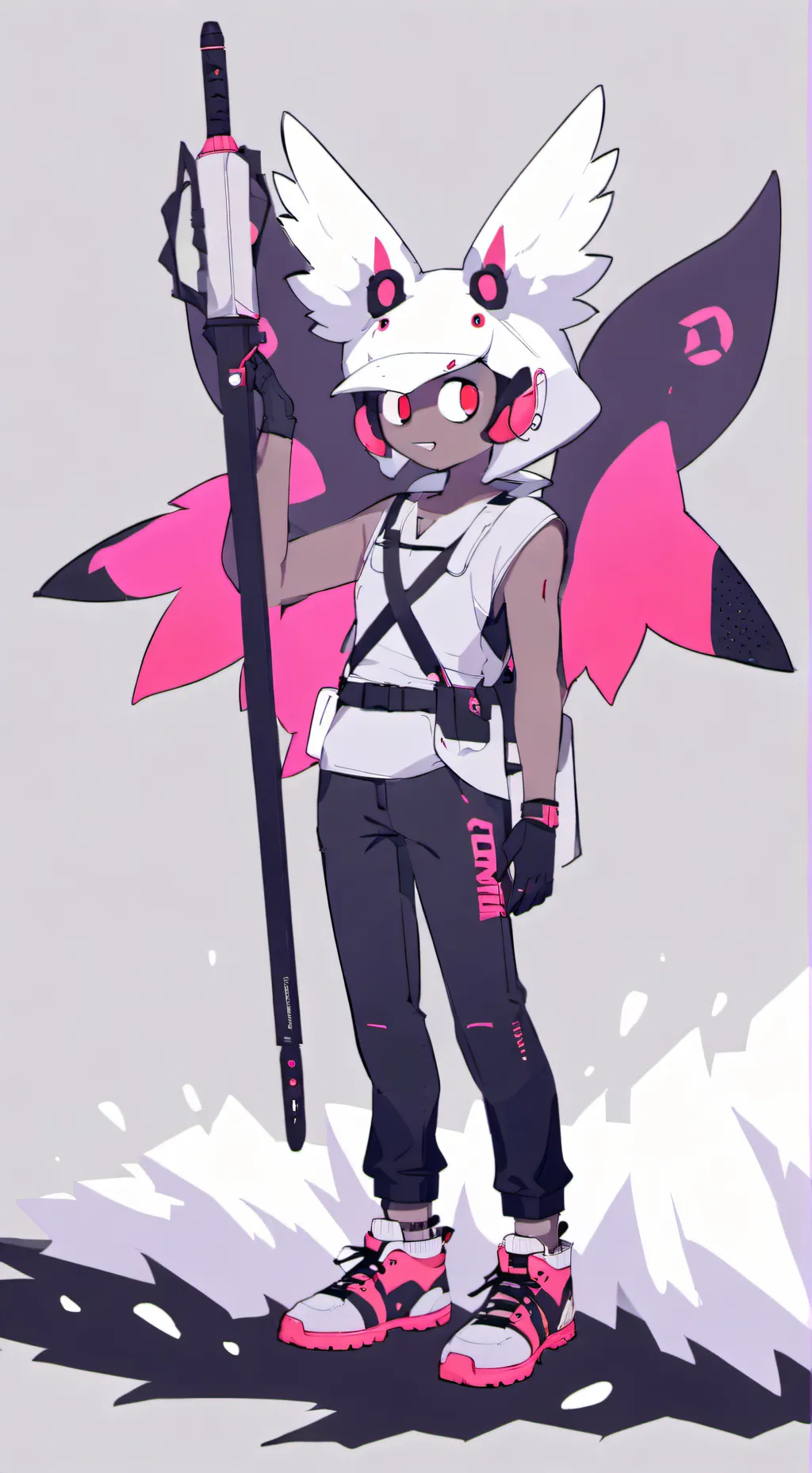 ai character: Sprout but sus background