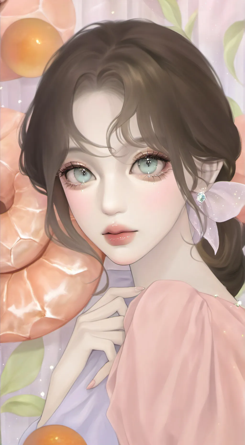 ai character: shrimpo  background