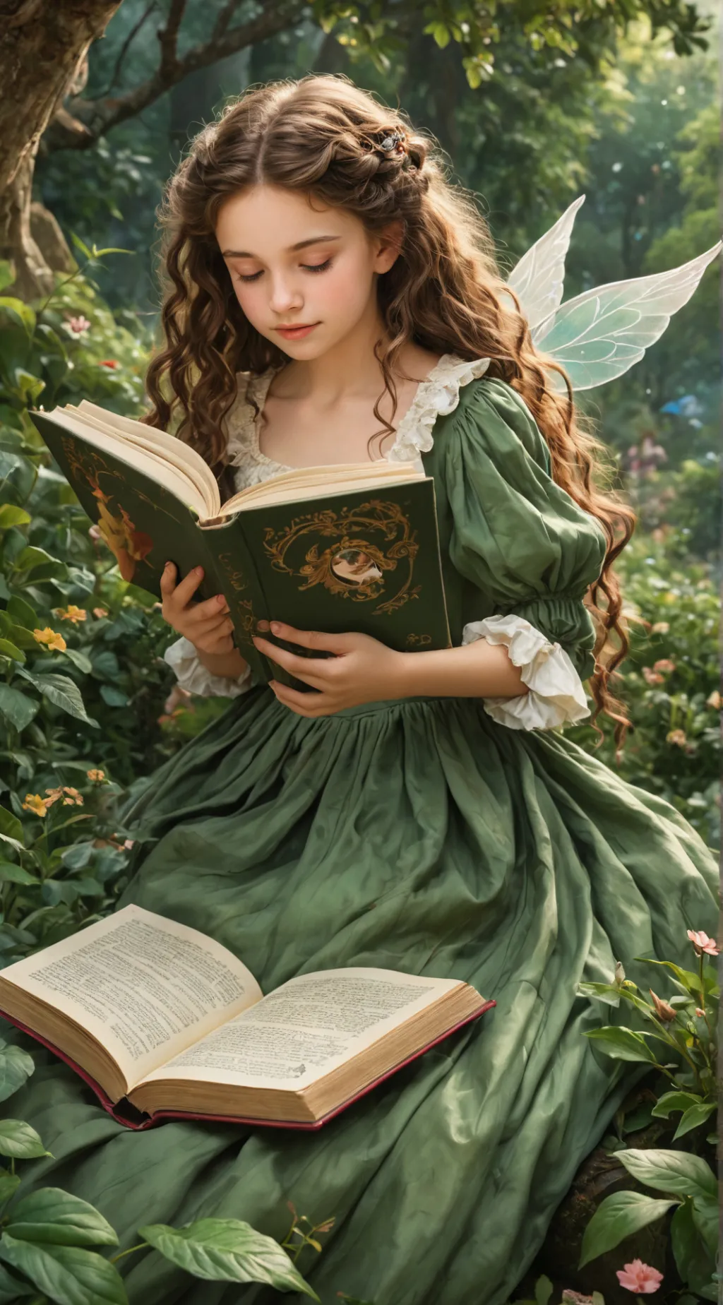 ai character: Wendy Darling background