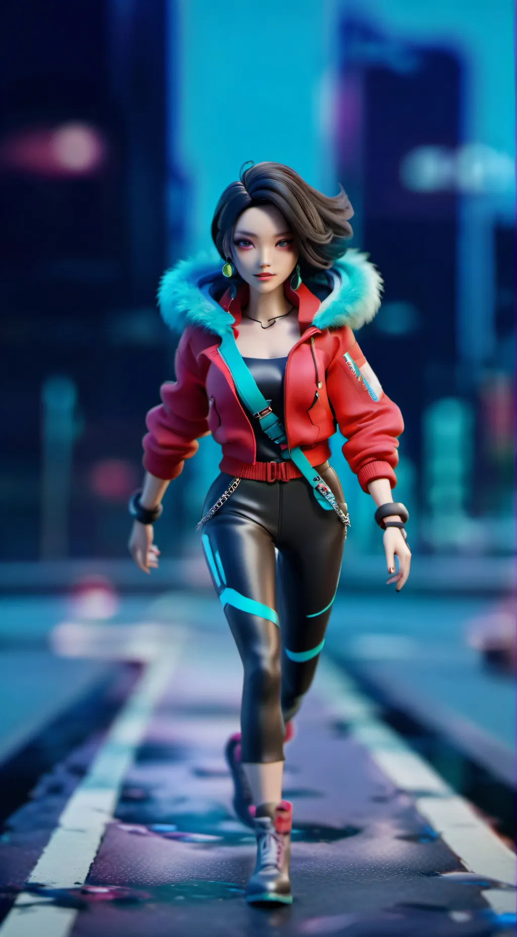 ai character: sofia background