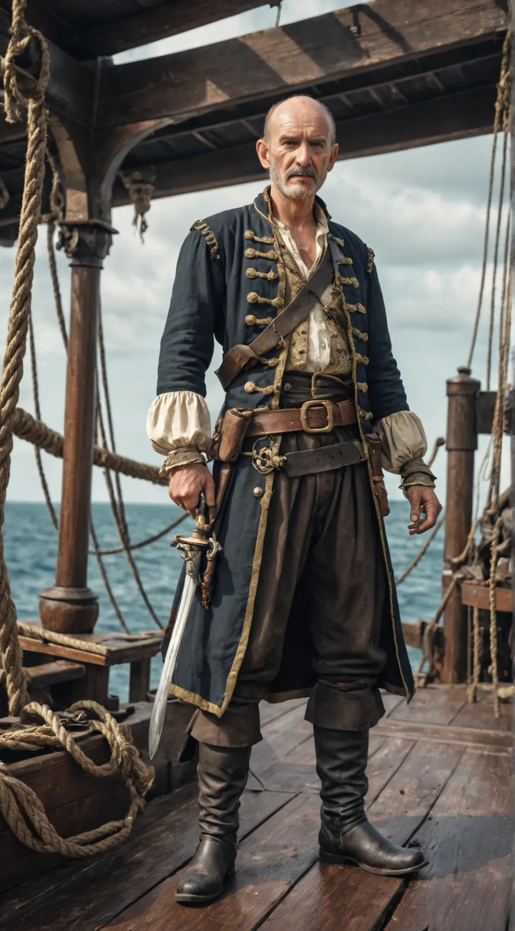 ai character: Benny Janus  background