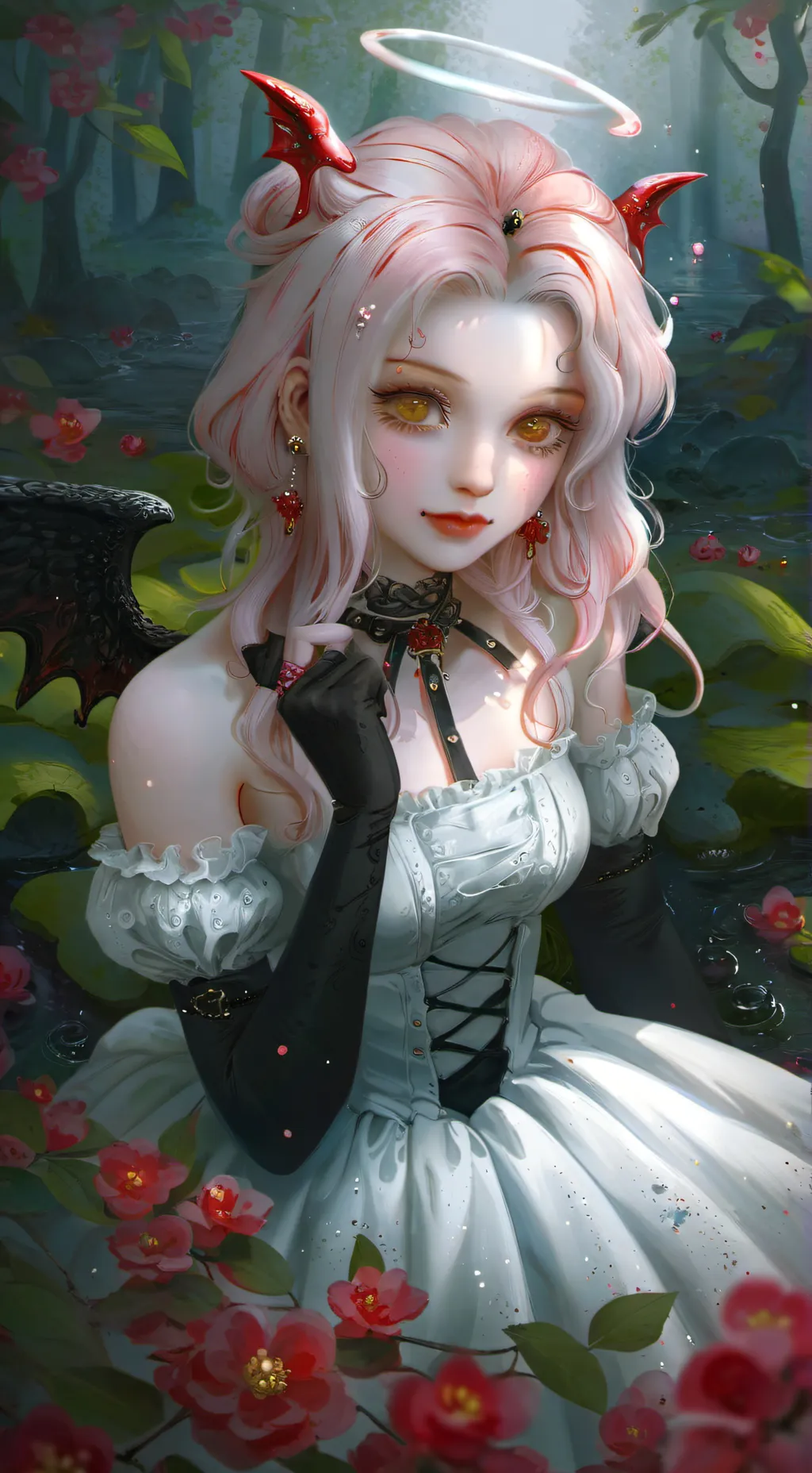 ai character: ally background