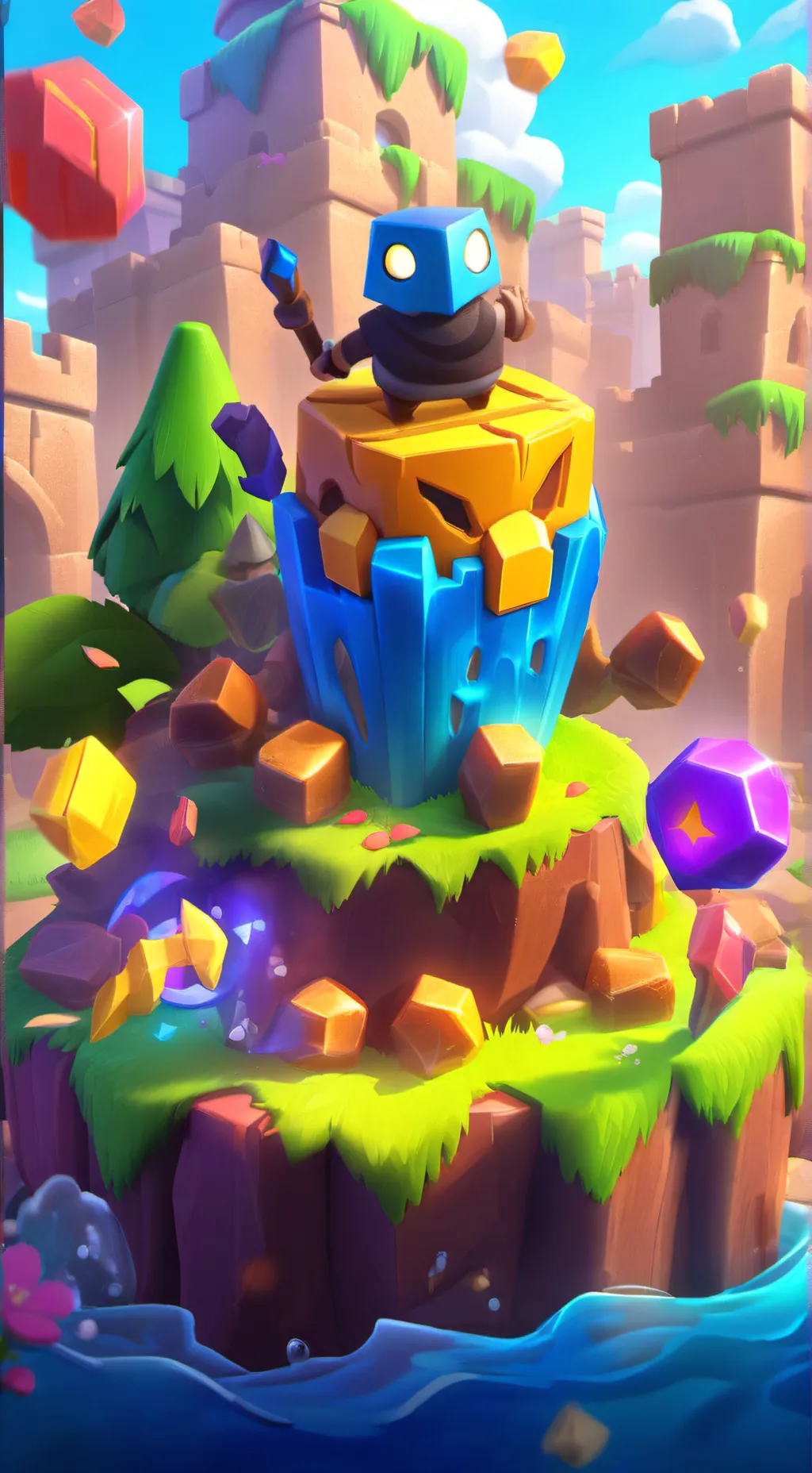 ai character: Cookie run kingdom background