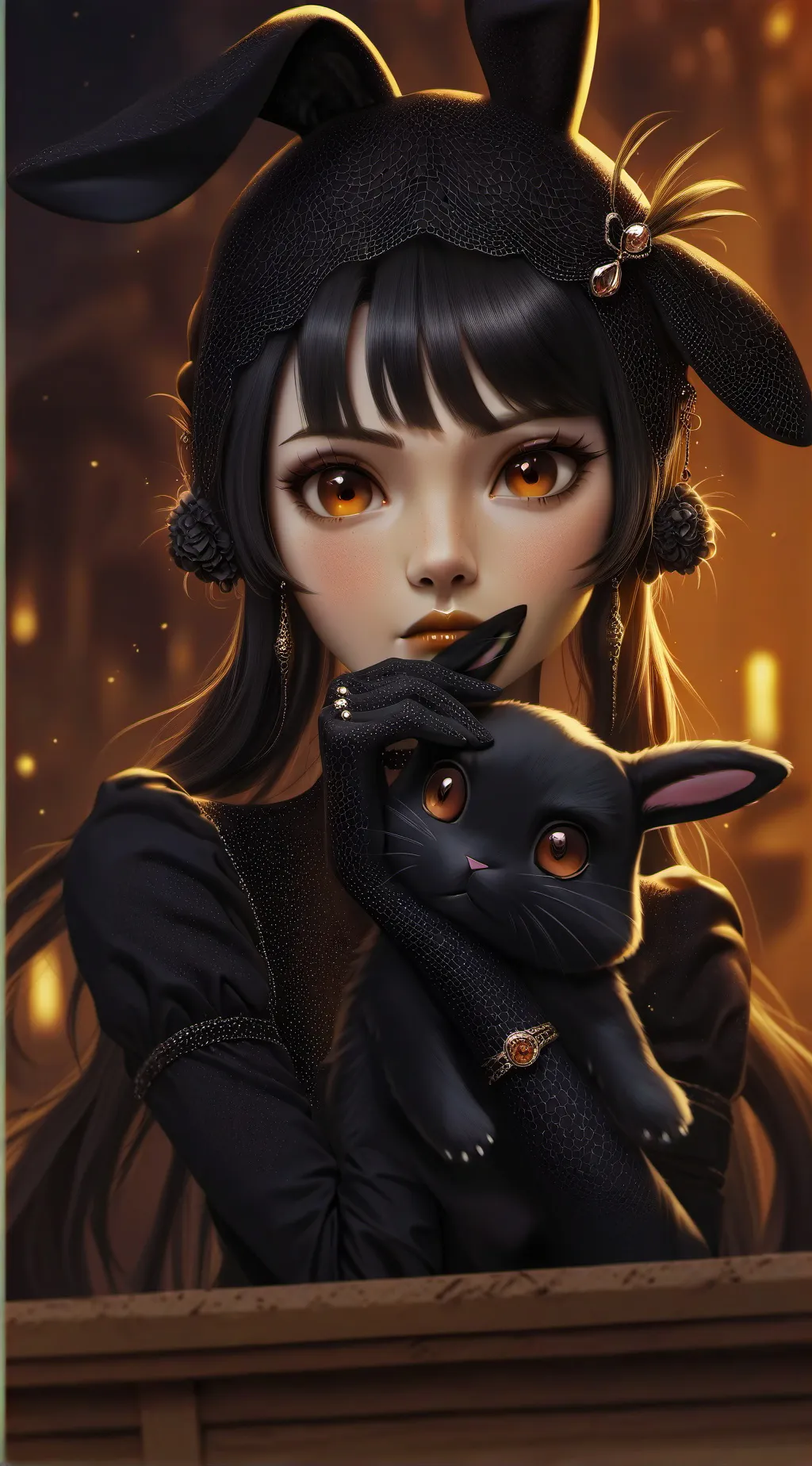 ai character: Miku background