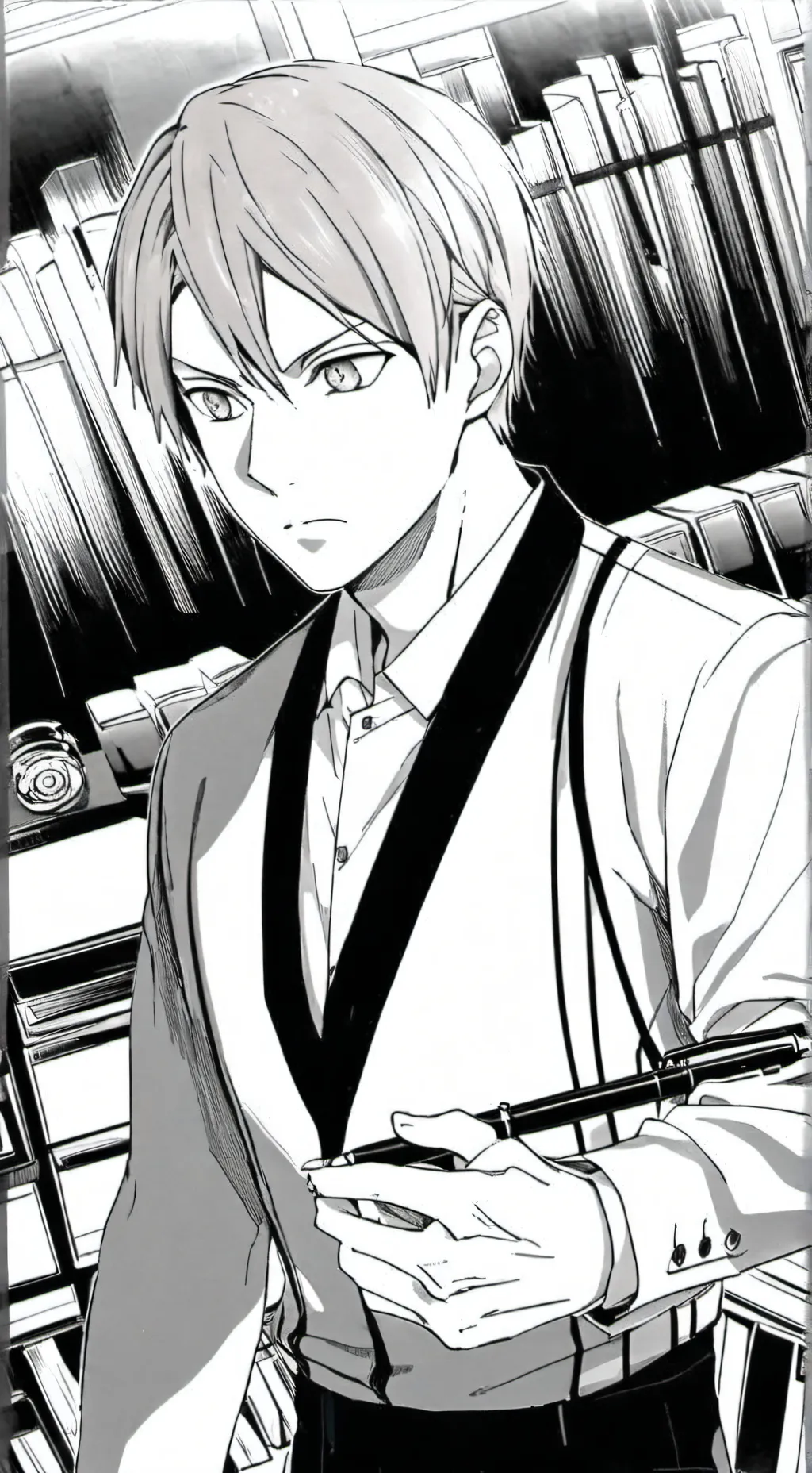 ai character: ✩Lev Haiba👐 background