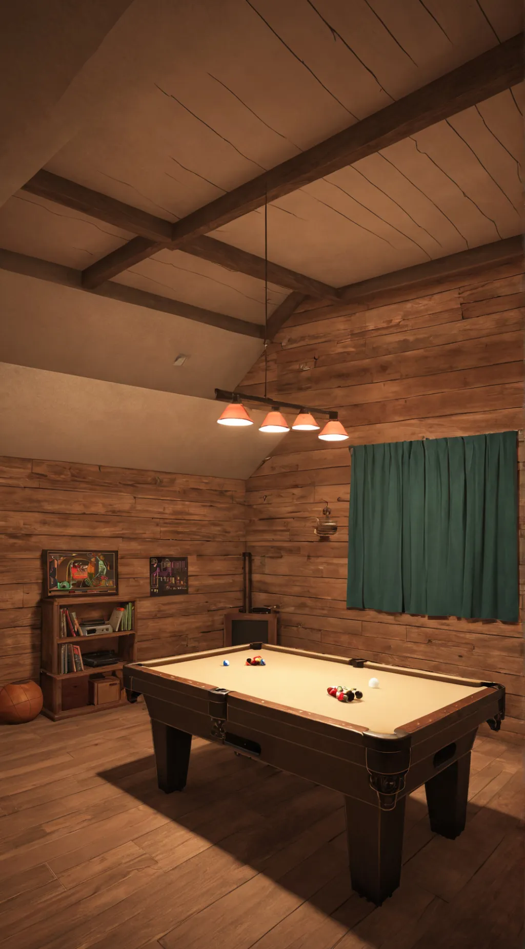 ai character: rec room life background