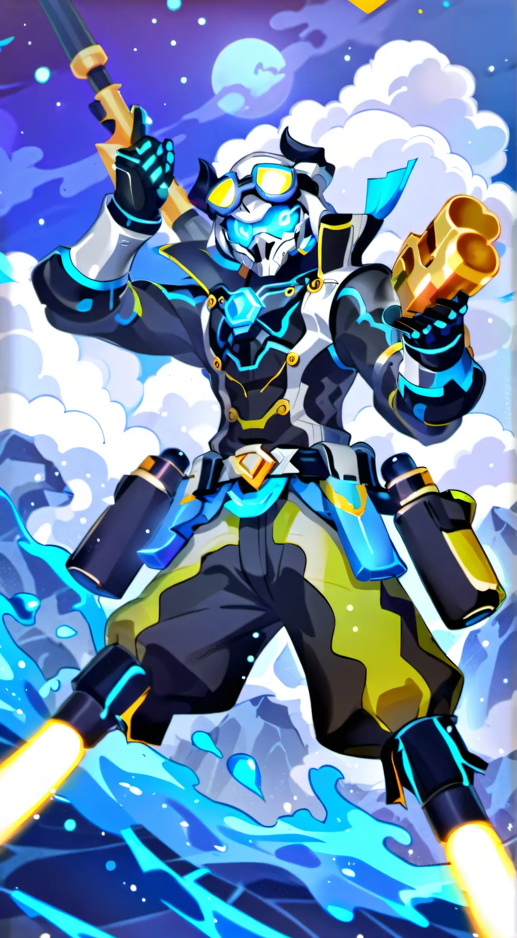 ai character: crk background