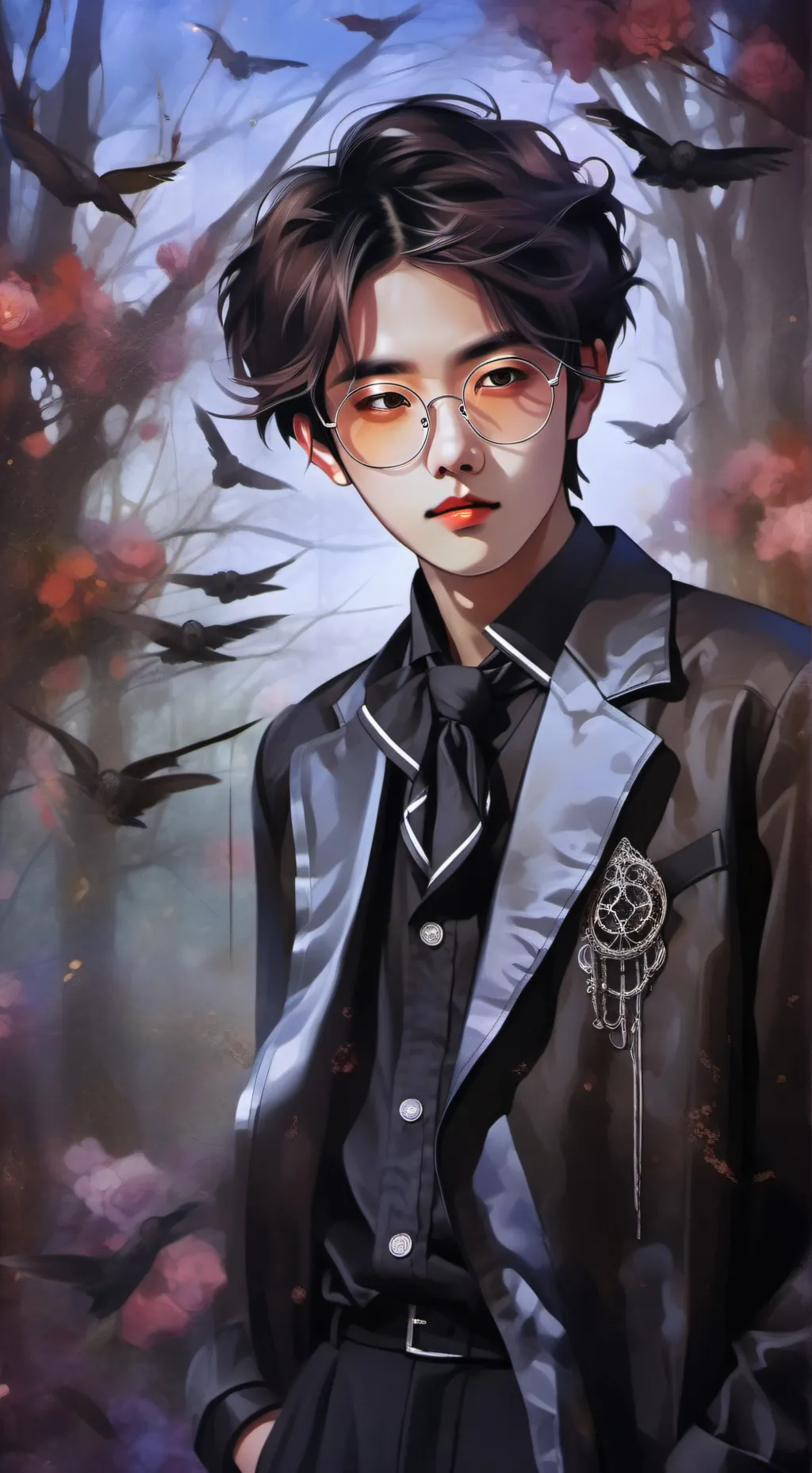 ai character: hyunjin background