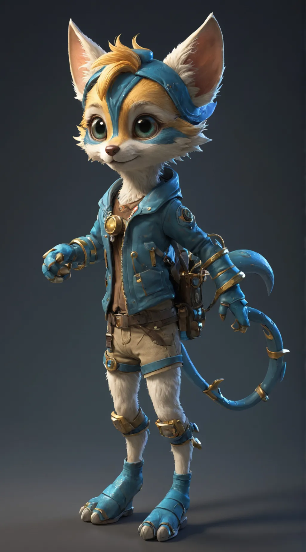 ai character: Hell a boss background