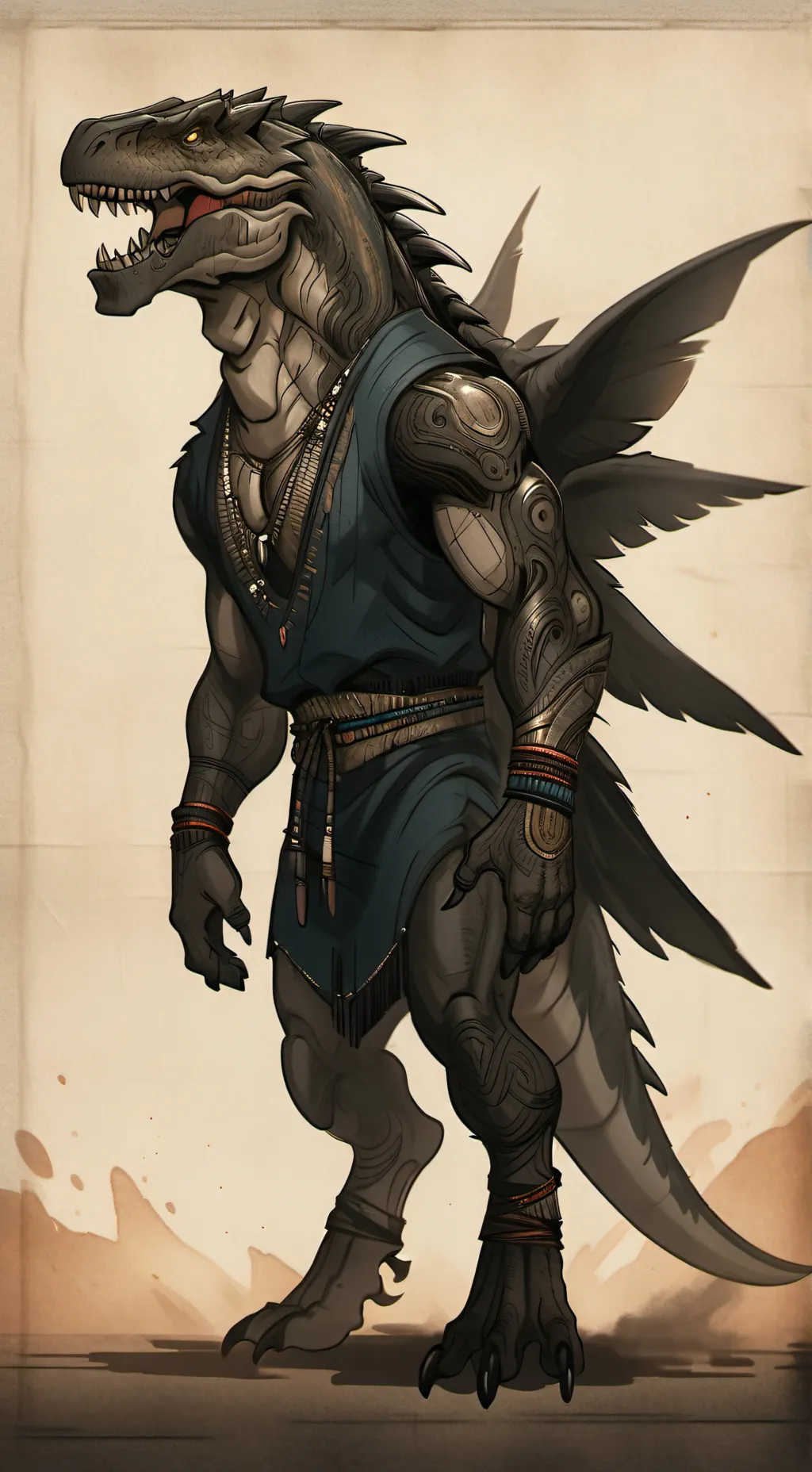 ai character: rex background