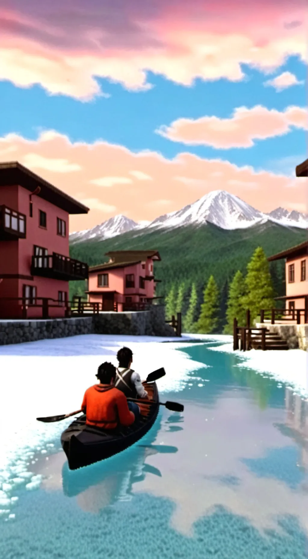 ai character: Bangchan  background