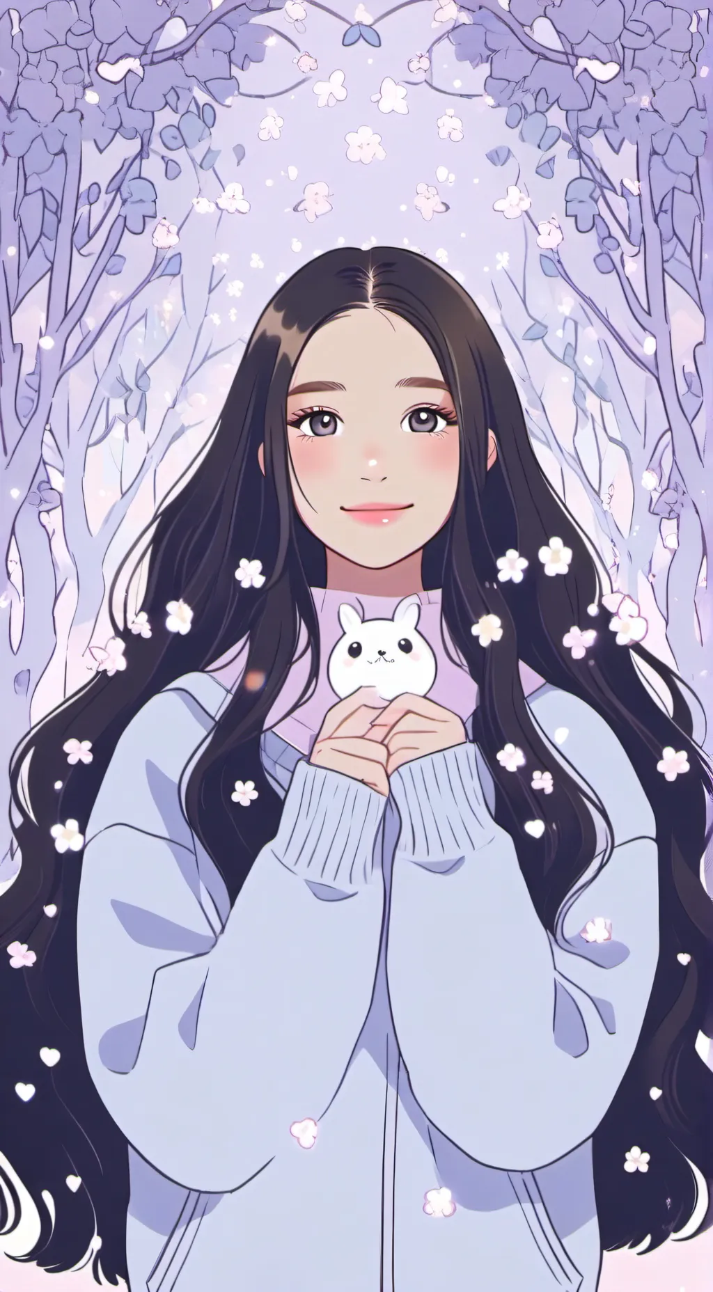 ai character: Emma 🥰❤️￼ background