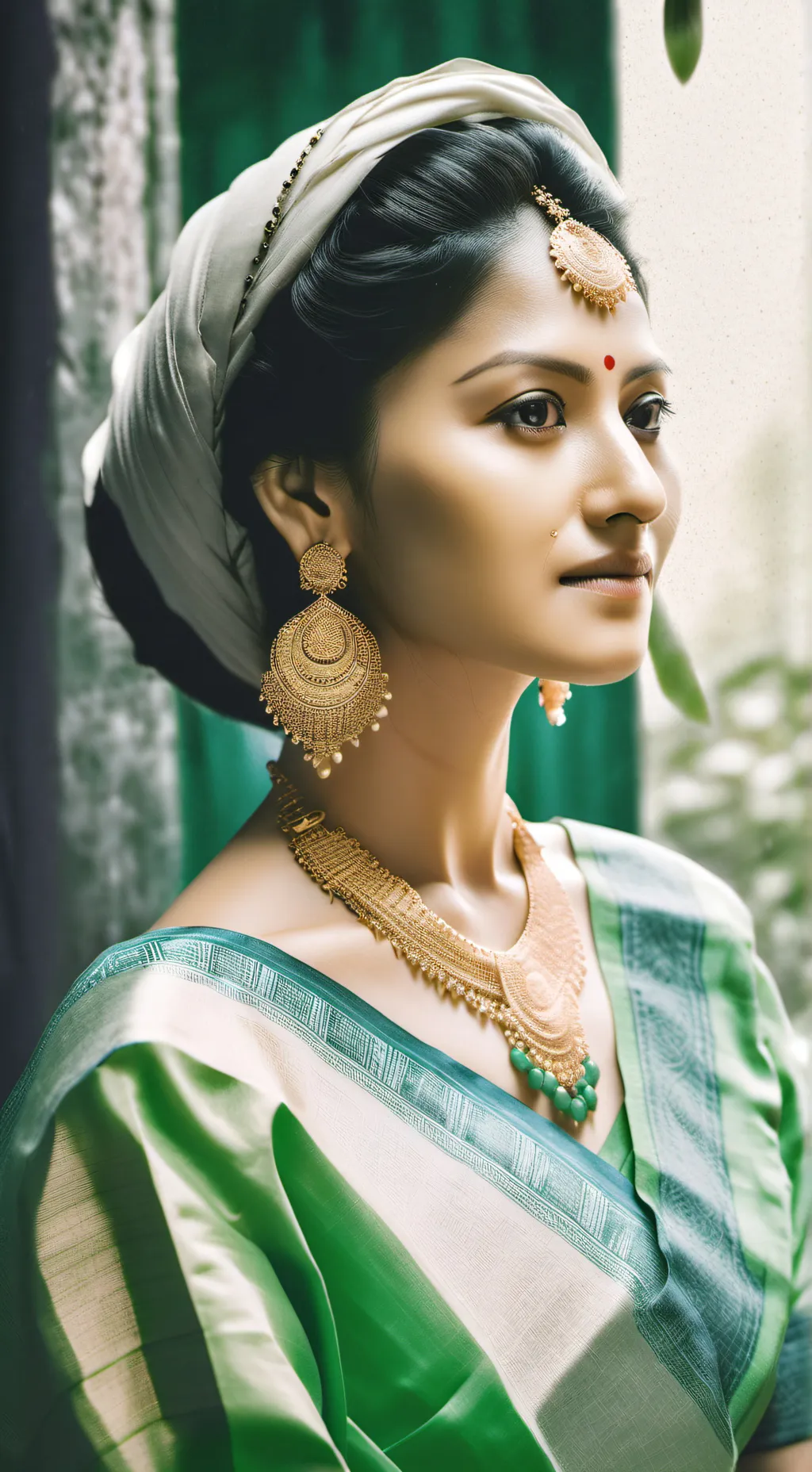 ai character: fake to real  background