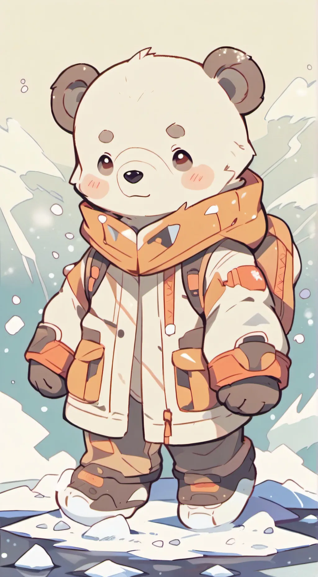 ai character: balloo background