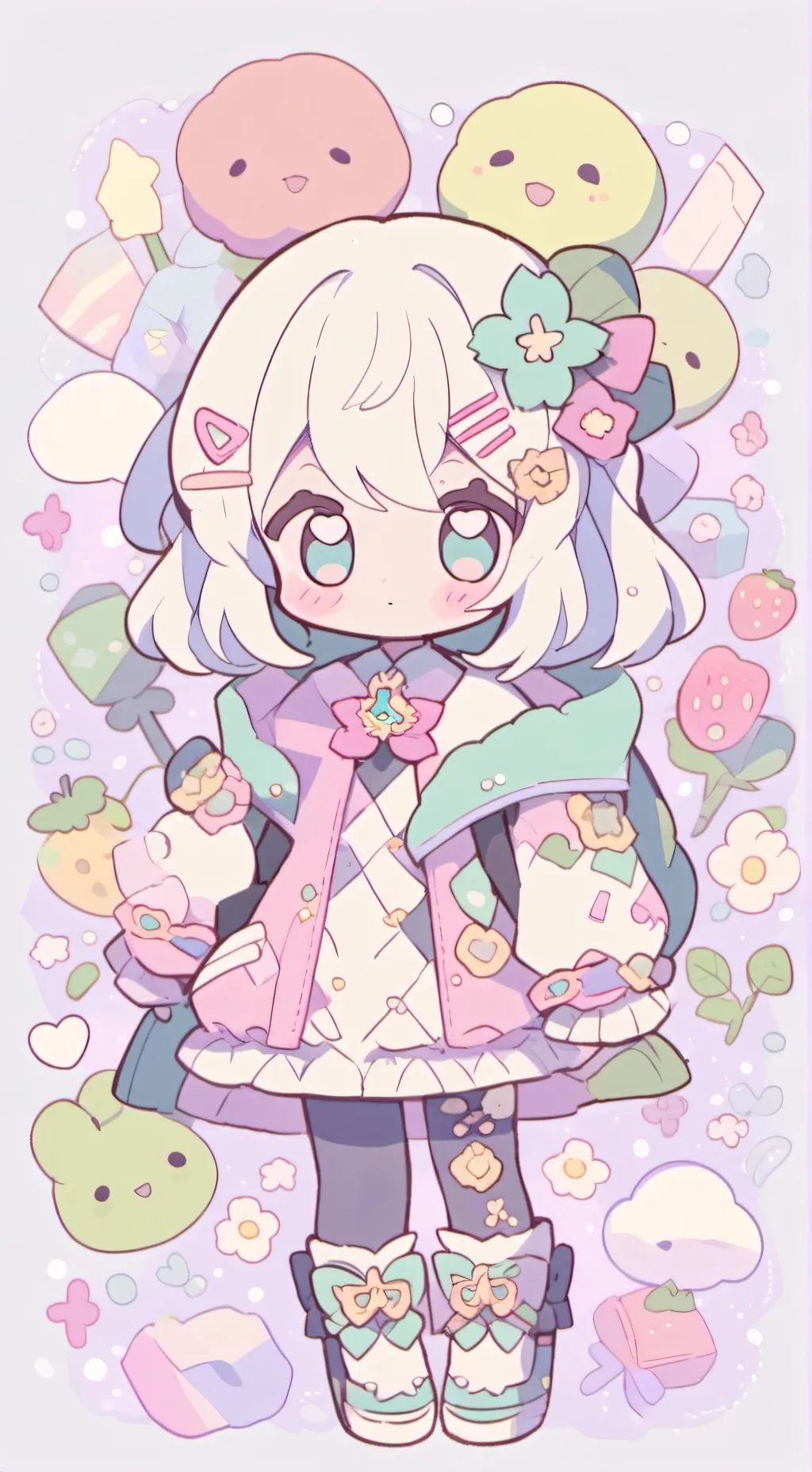 ai character: Lily background