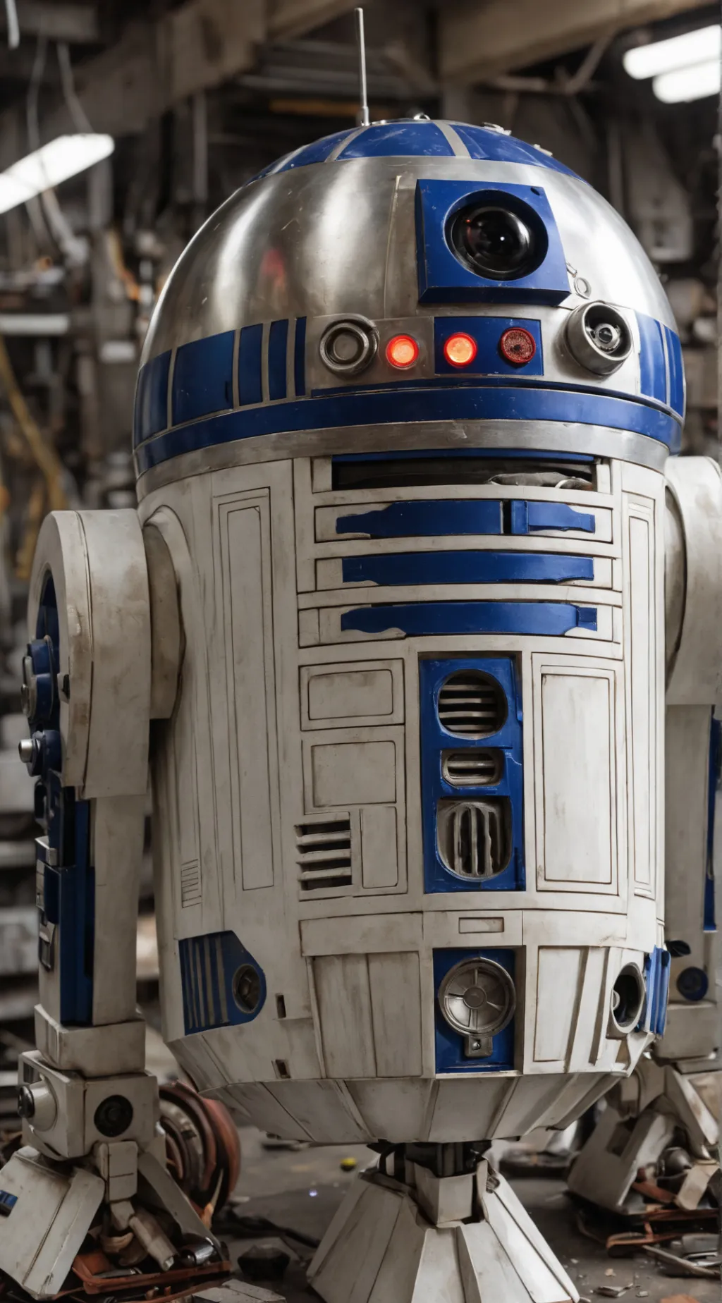 ai character: R2-D2 background