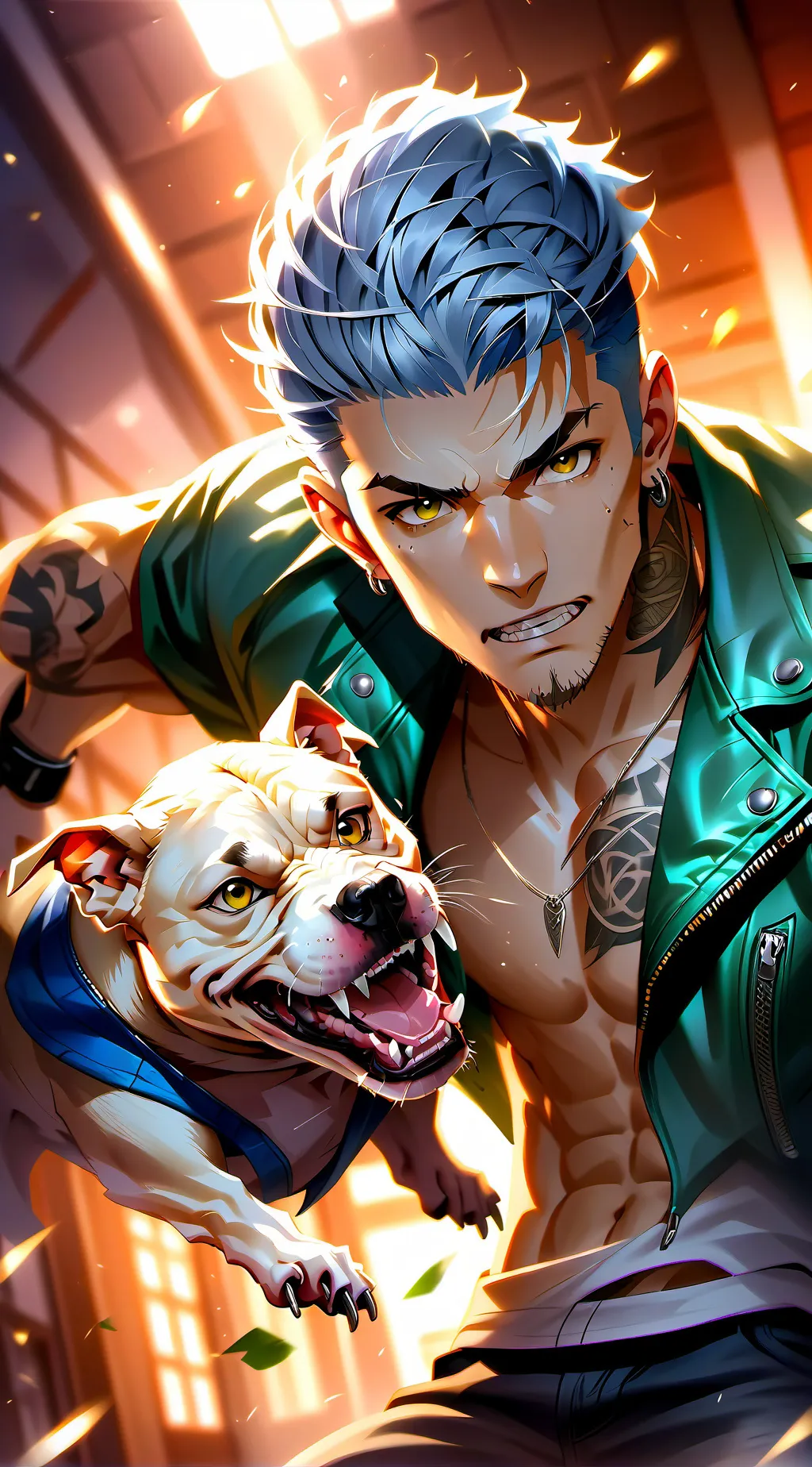 ai character: Belligerent Barry background