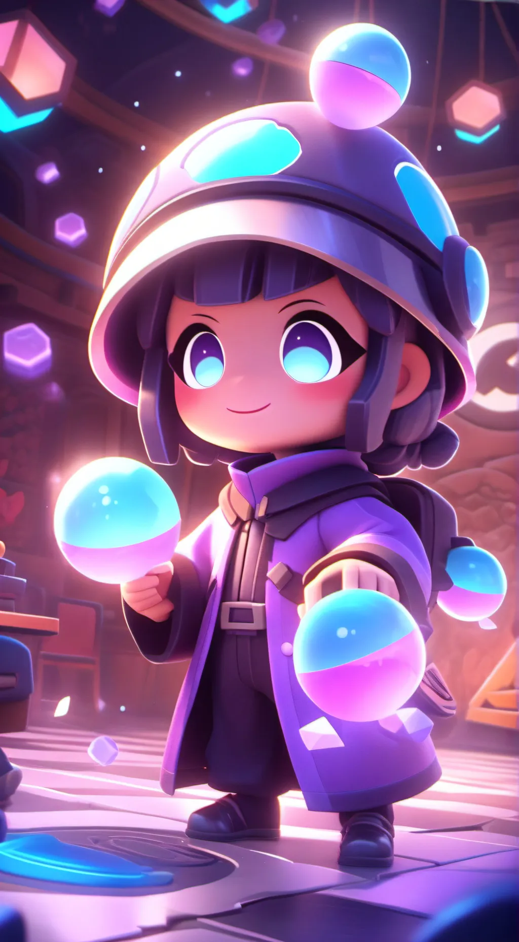 ai character: dandys world my au background