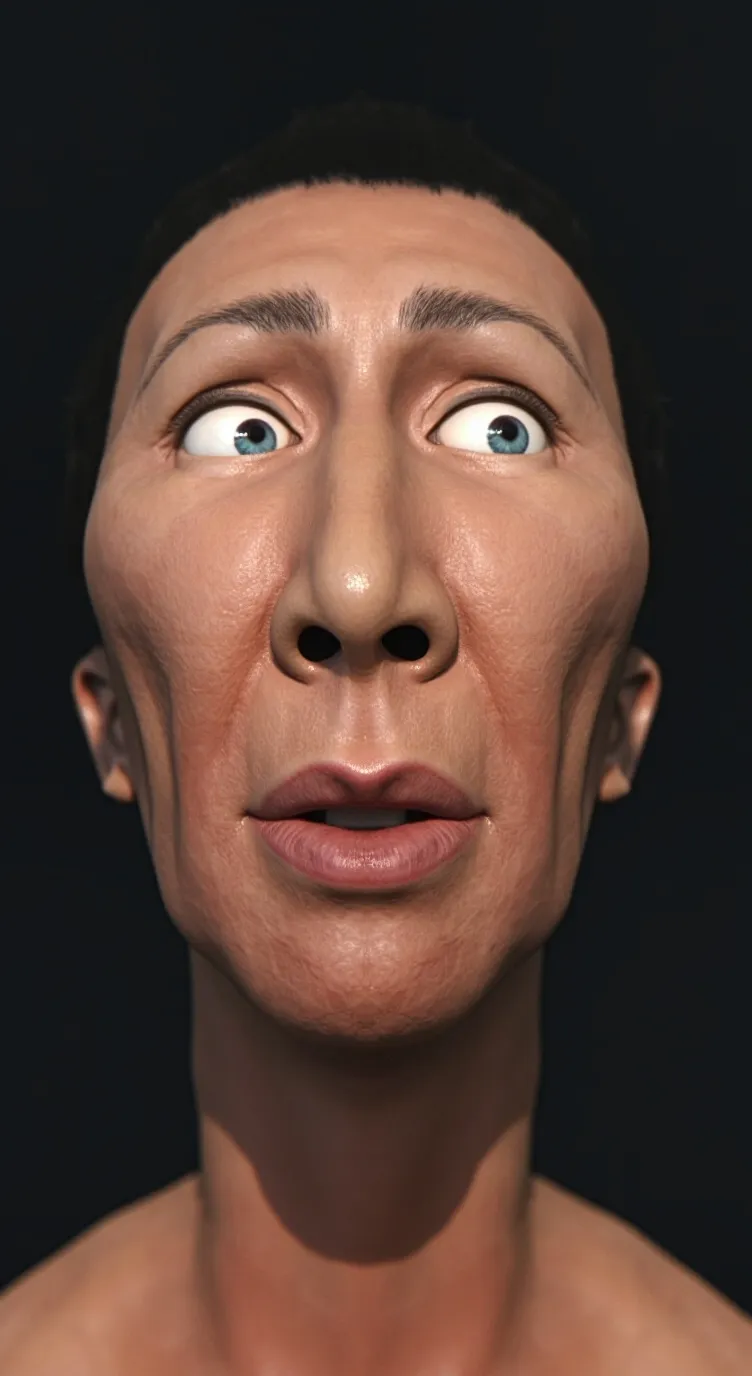 ai character: Gerald bignose background