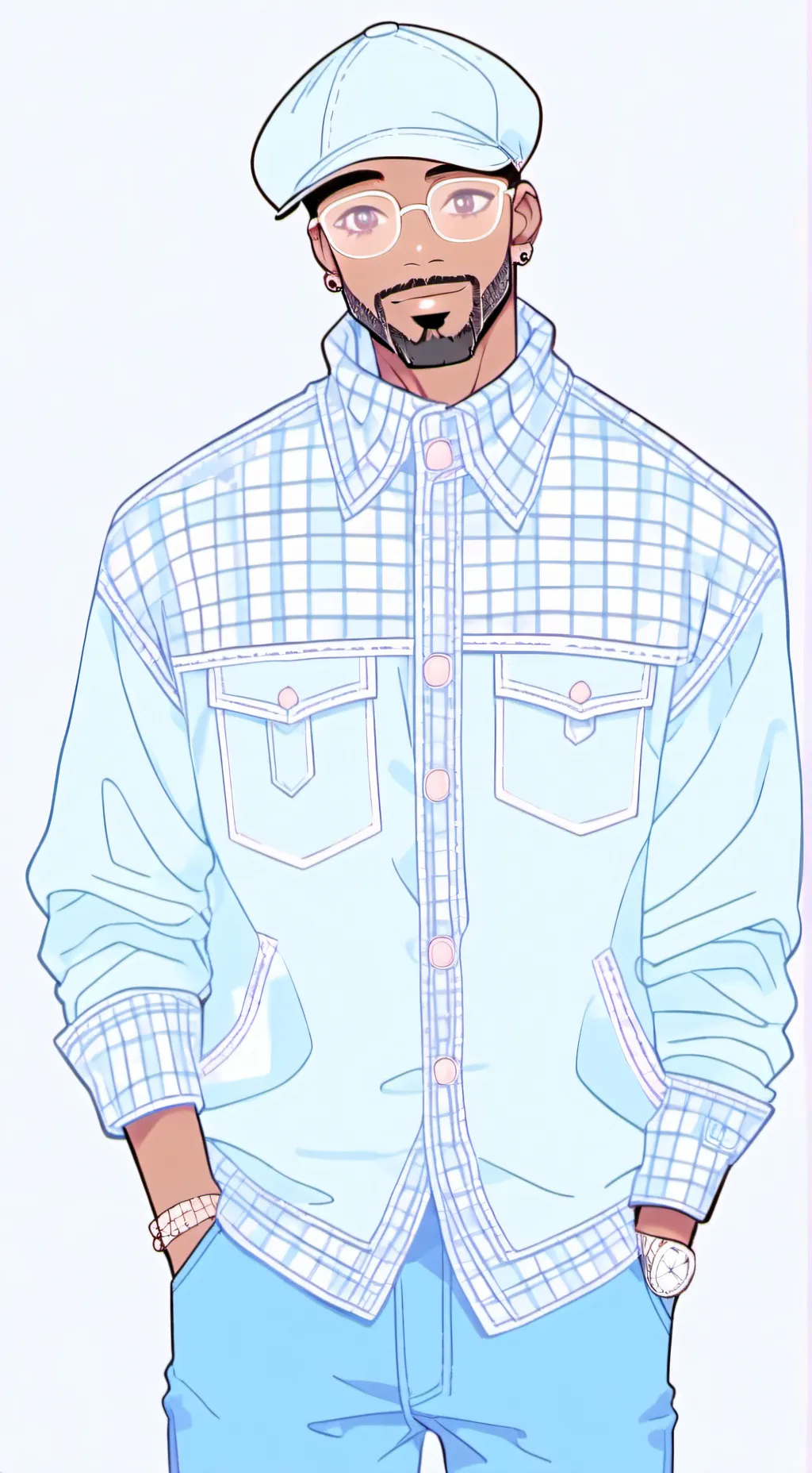 ai character: Chevy background