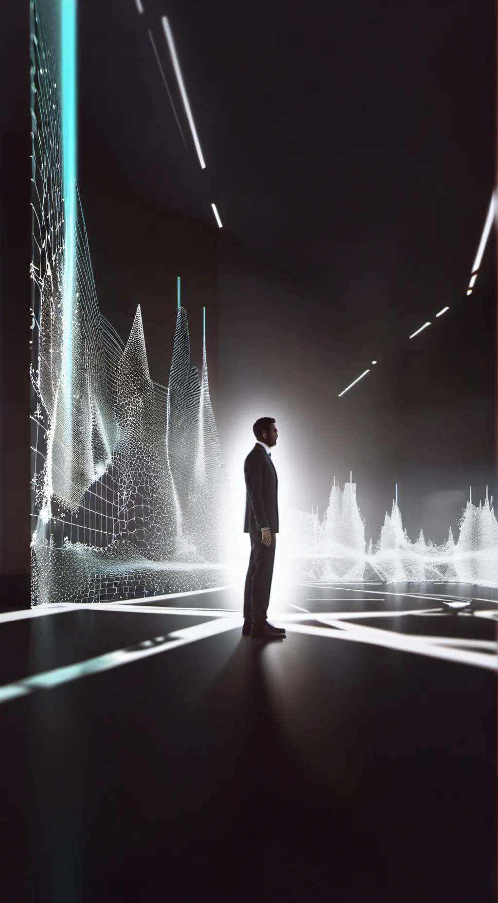 ai character: dimension background