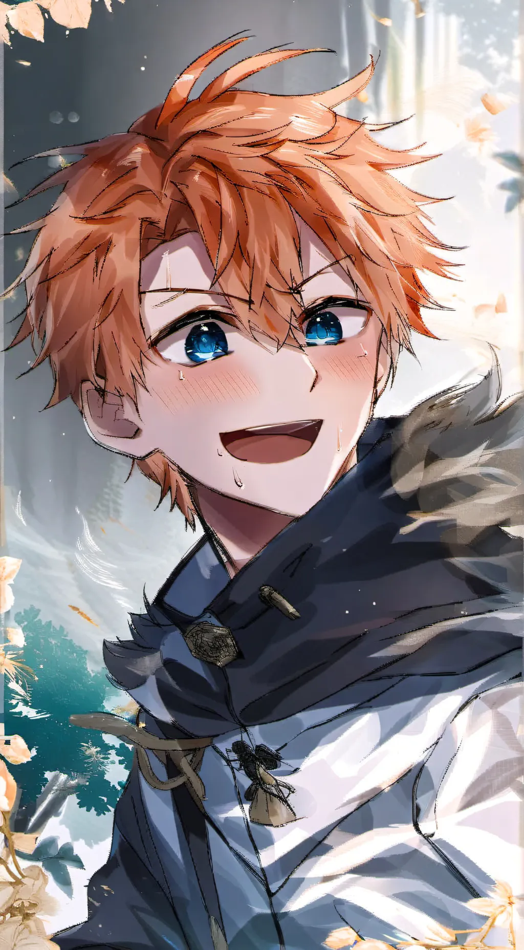 ai character: kou (from tbhk) background