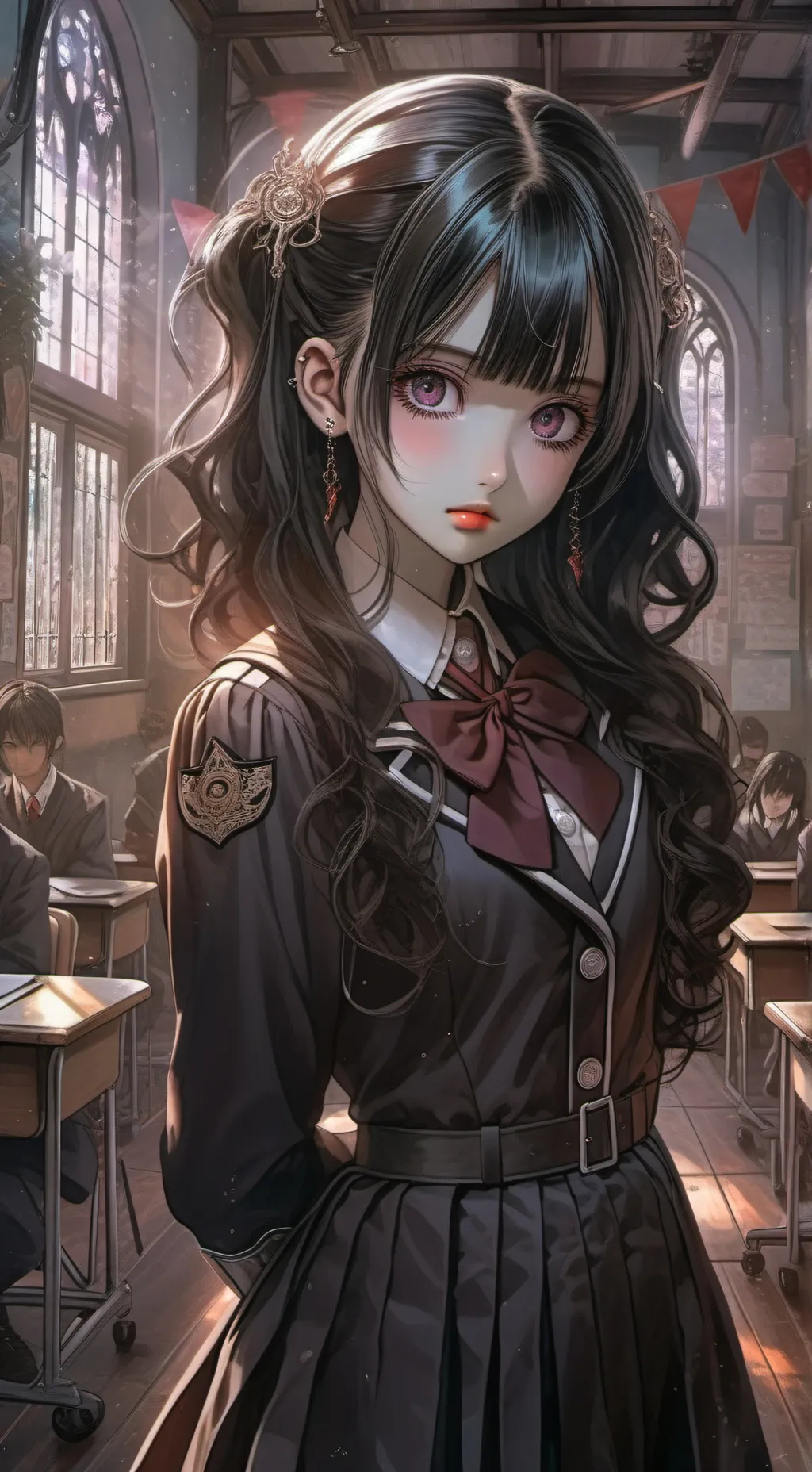 ai character: Trisita🕳️~ background