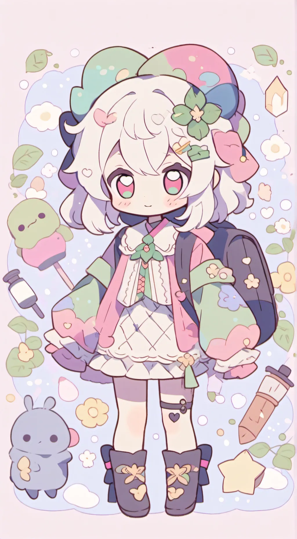 ai character: MHA background