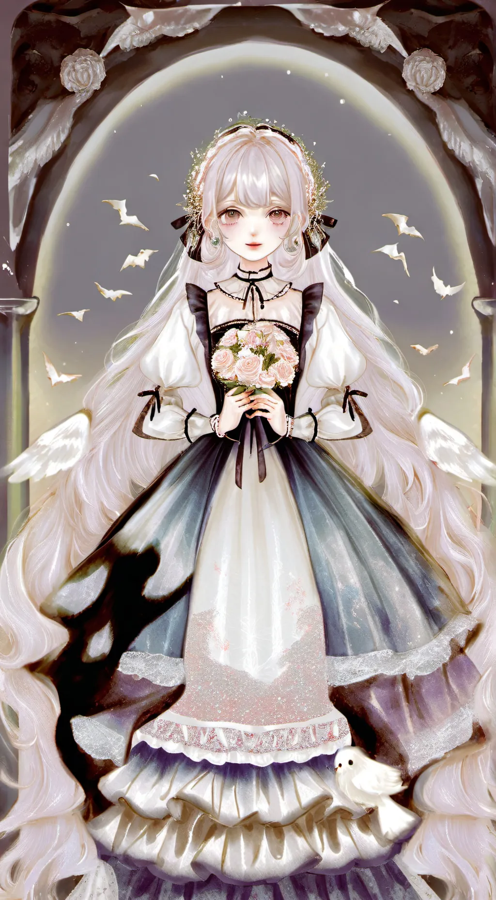 ai character: ariana background