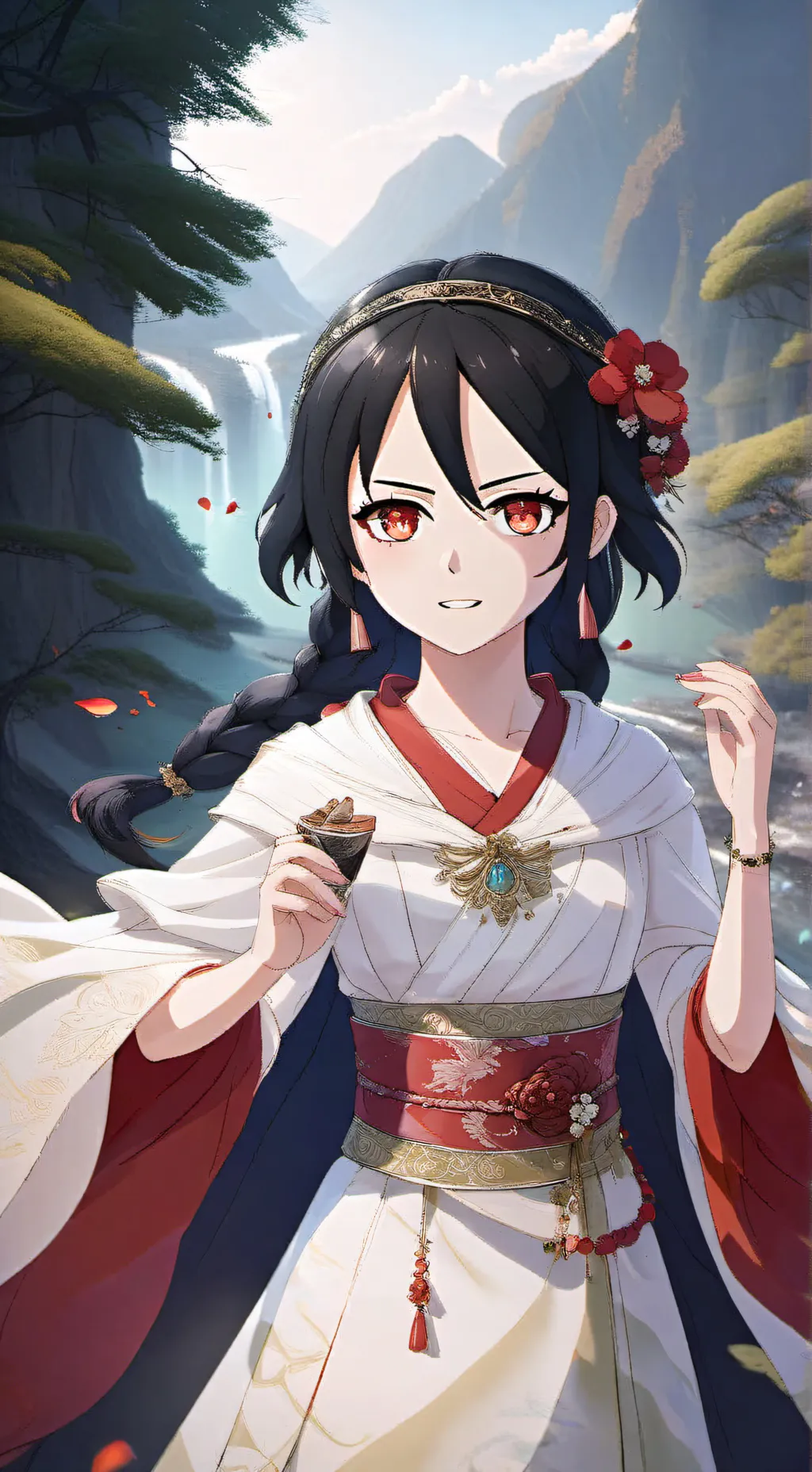 ai character: ♀️Marines tp KNY background