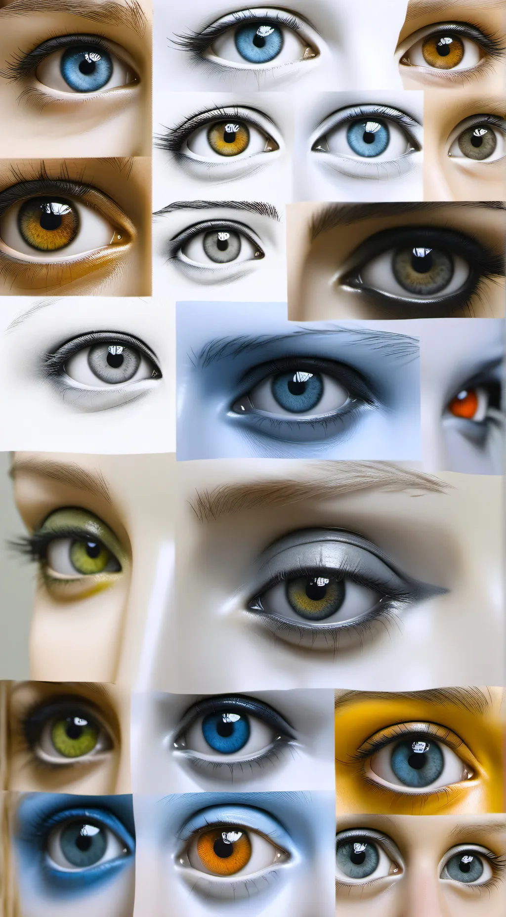 ai character: simbols of powers background