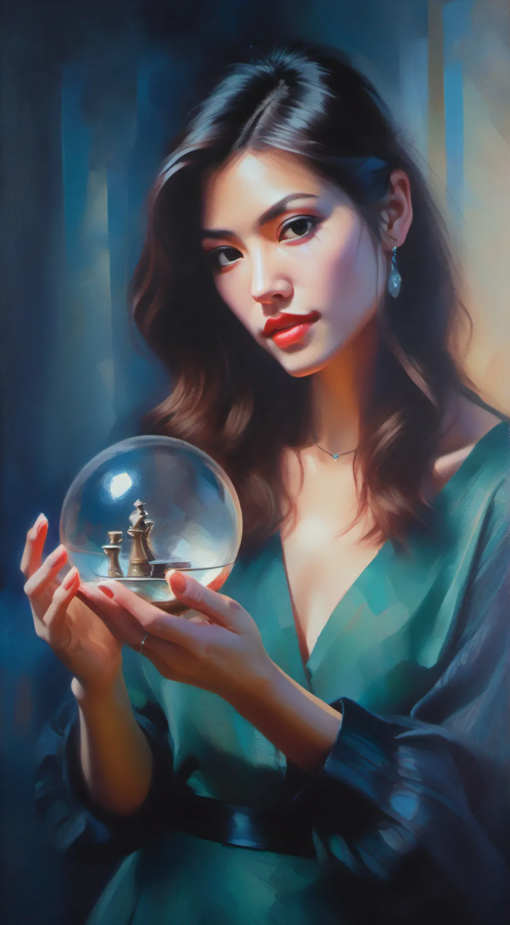 ai character: Leander background