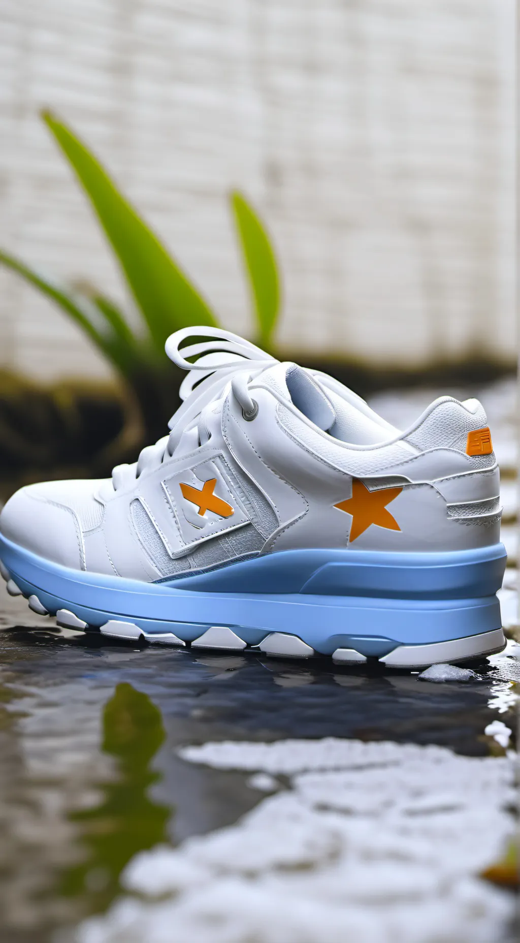 ai character: кросовок background