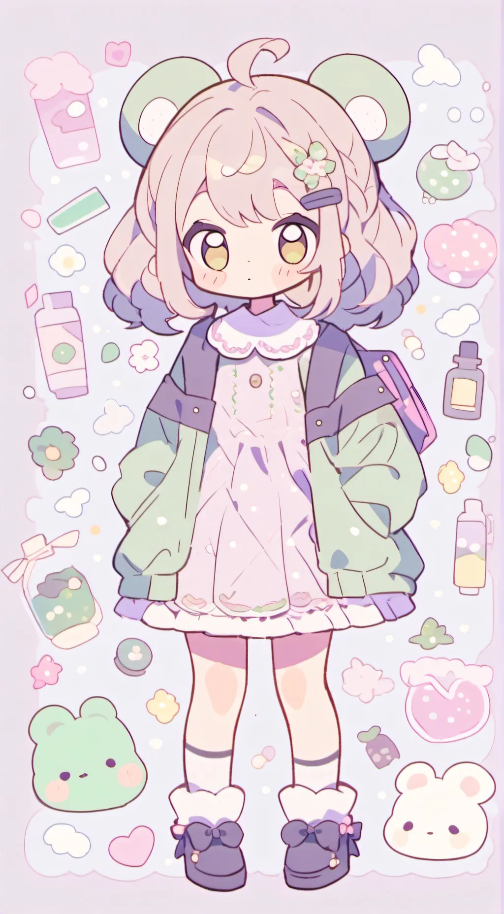 ai character: spolied sister ana background