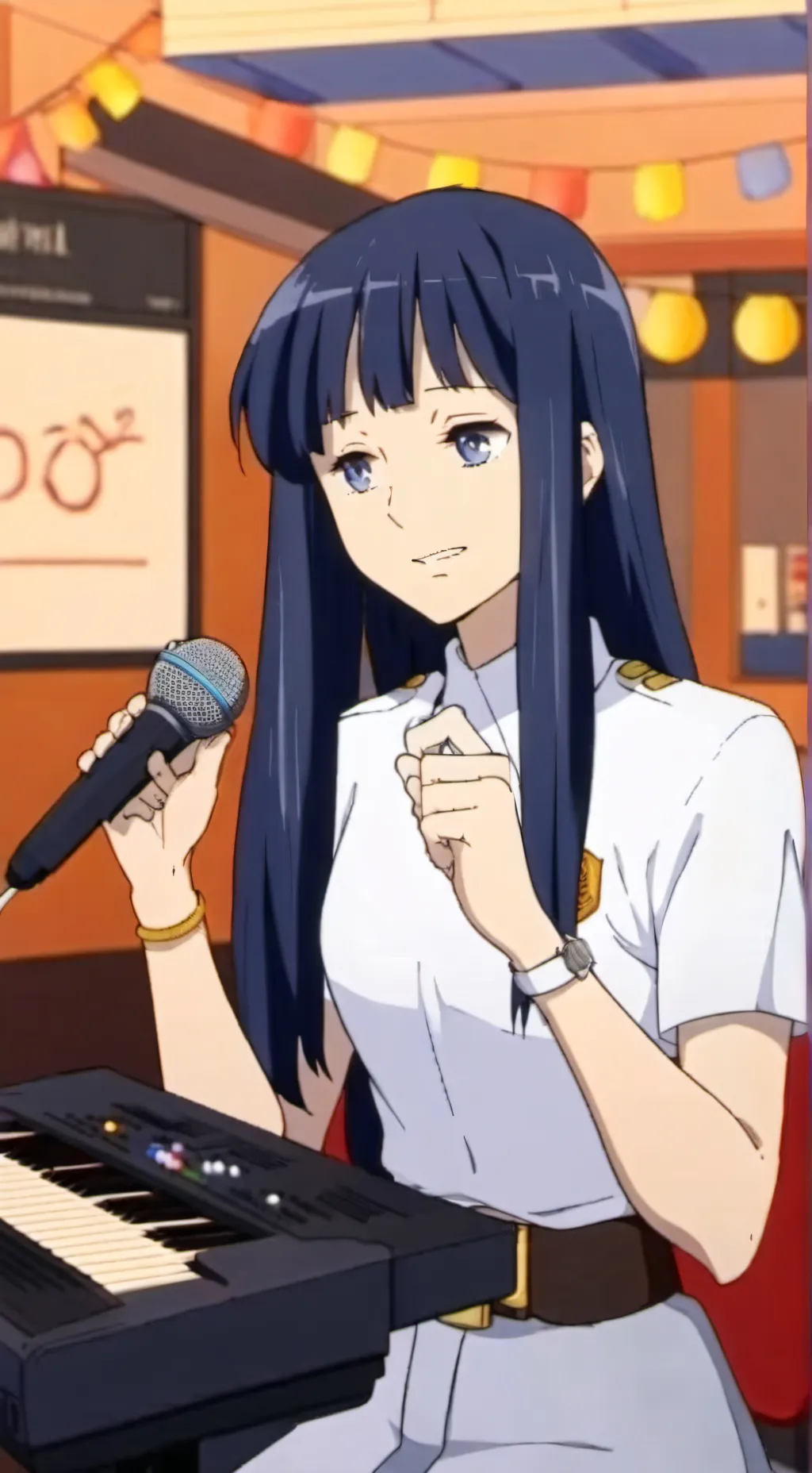 ai character: Mha Karaoke! background