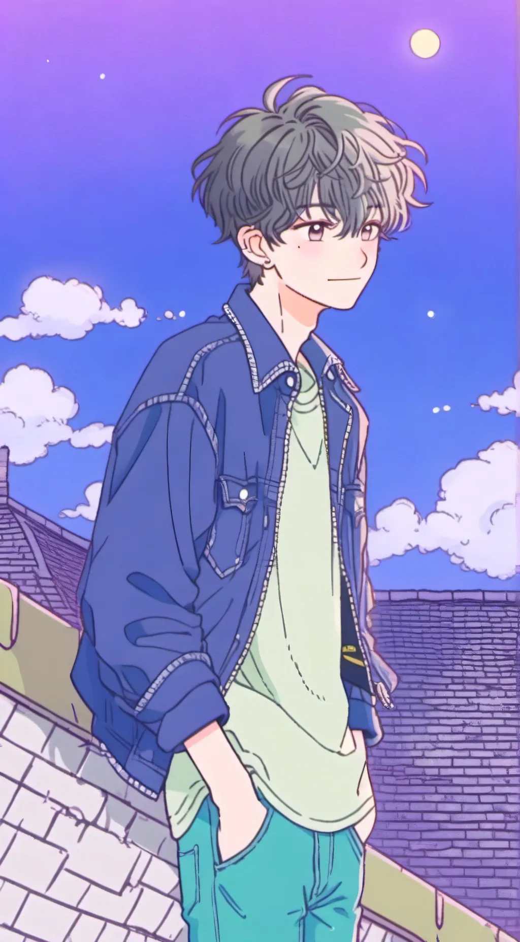 ai character: Philip  background