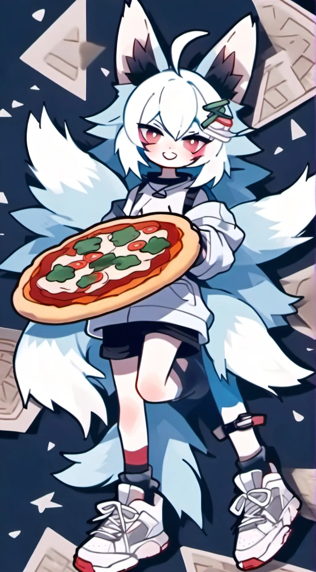 ai character: kevin background