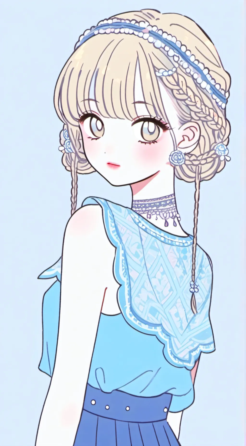 ai character: Leah background