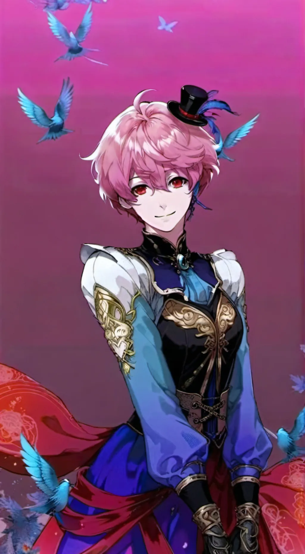 ai character: NessXKaiser background