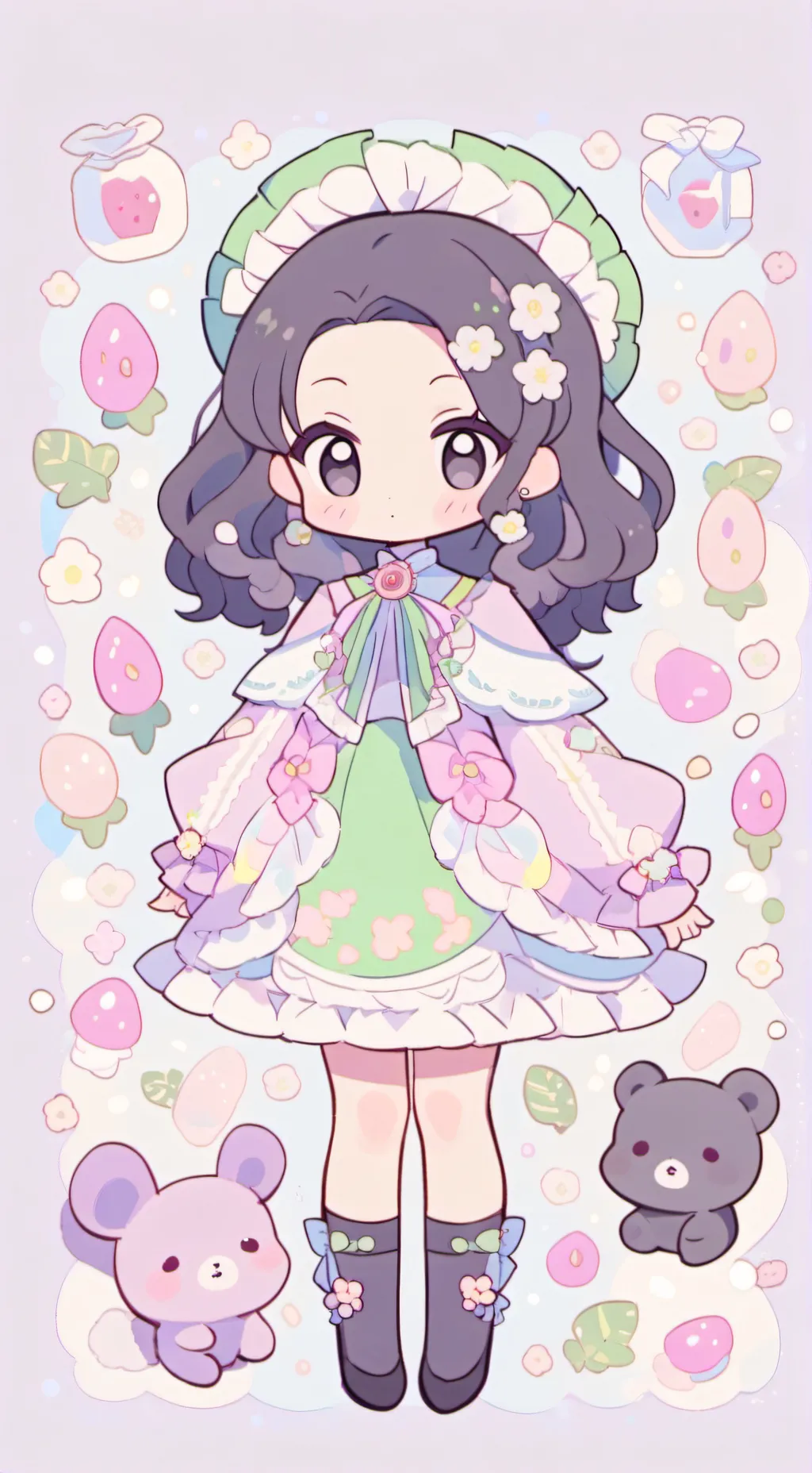 ai character: Lyra background