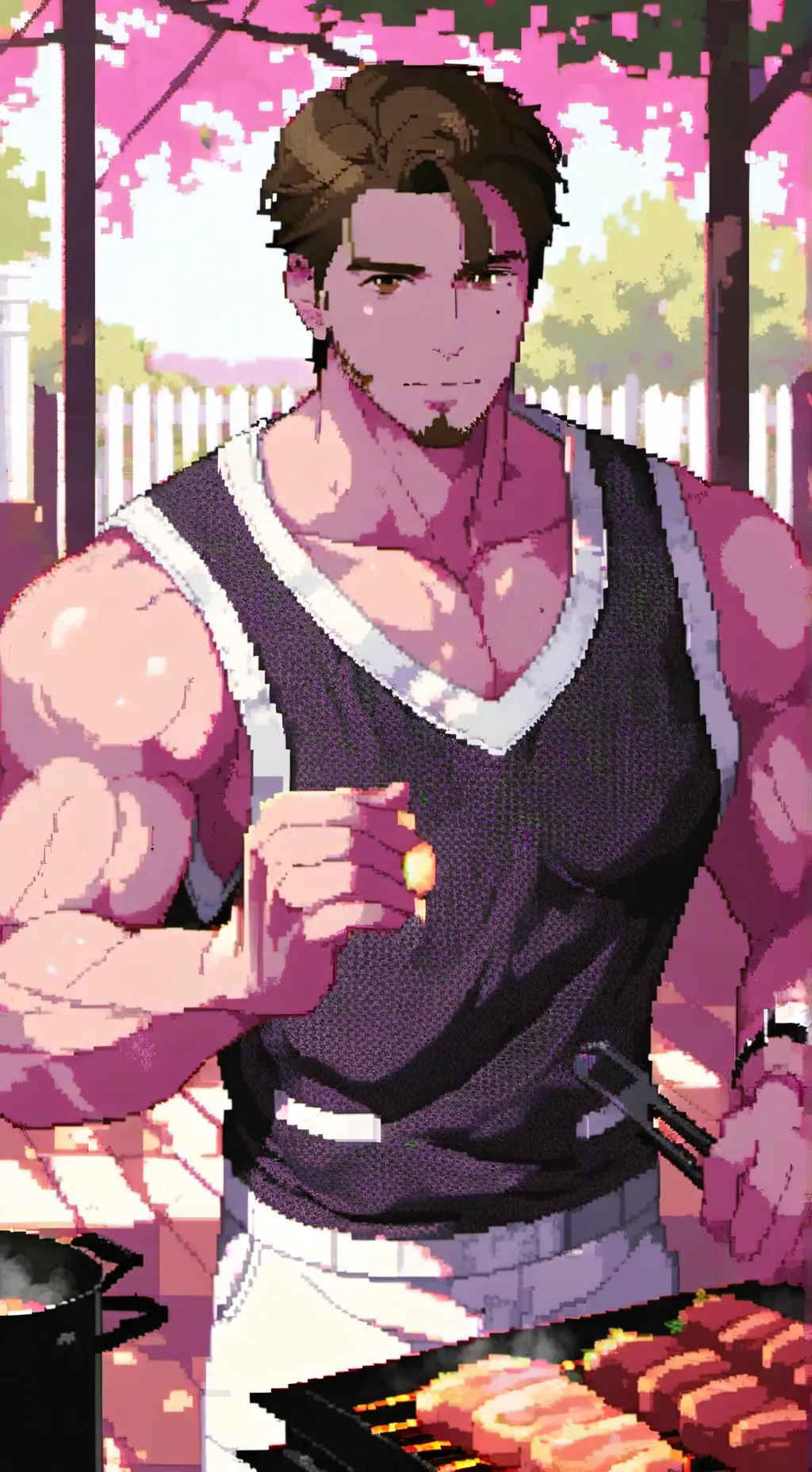 ai character: Stephan Harris background