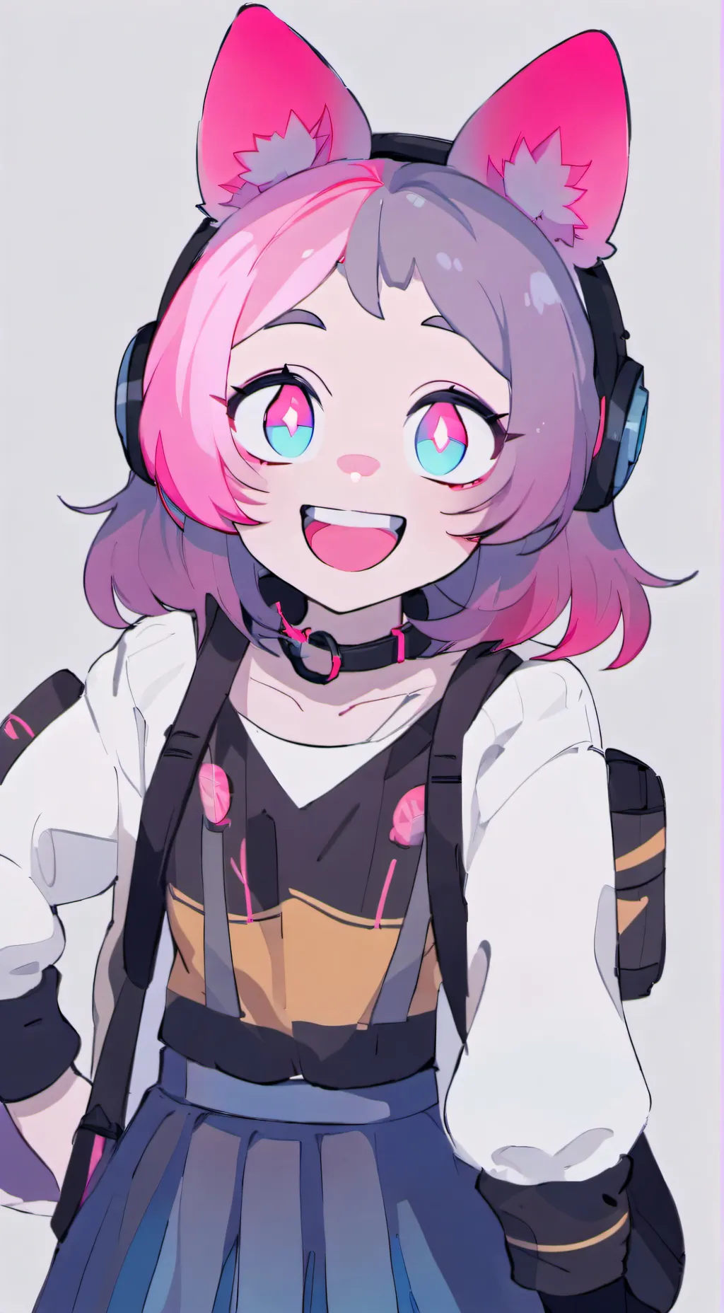 ai character: LuzCat background